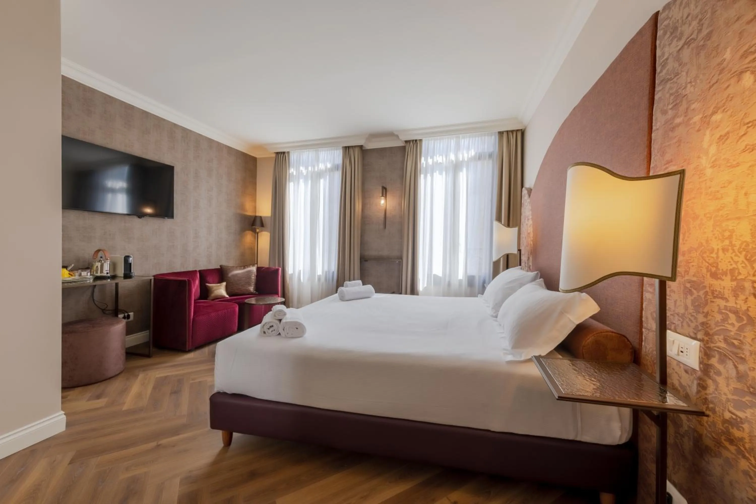 Bedroom, Bed in 286 Piazza San Marco - Relais il Doge