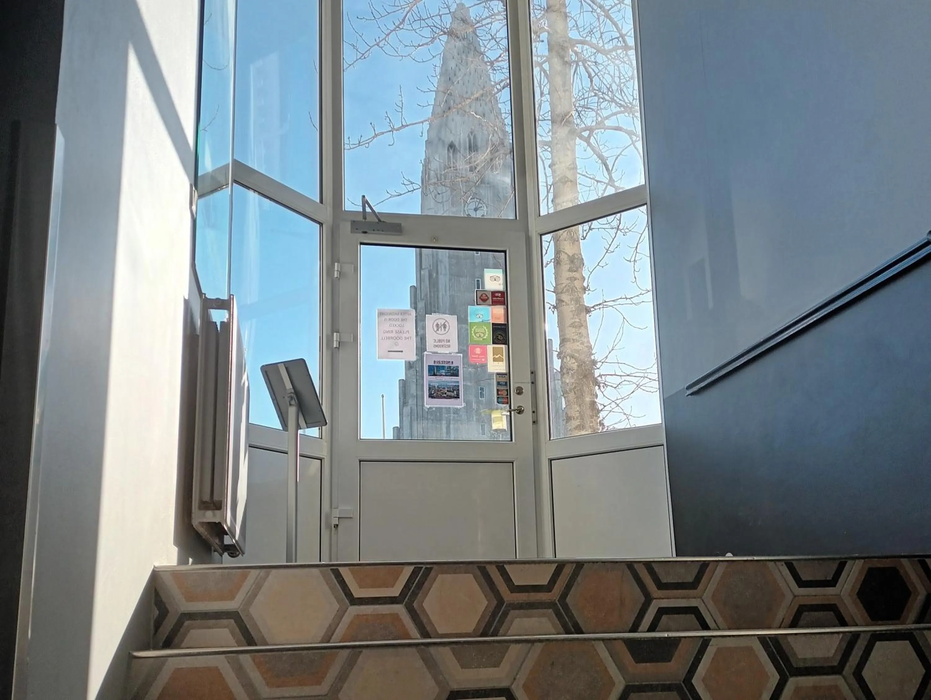 Facade/entrance in Hotel Leifur Eiriksson