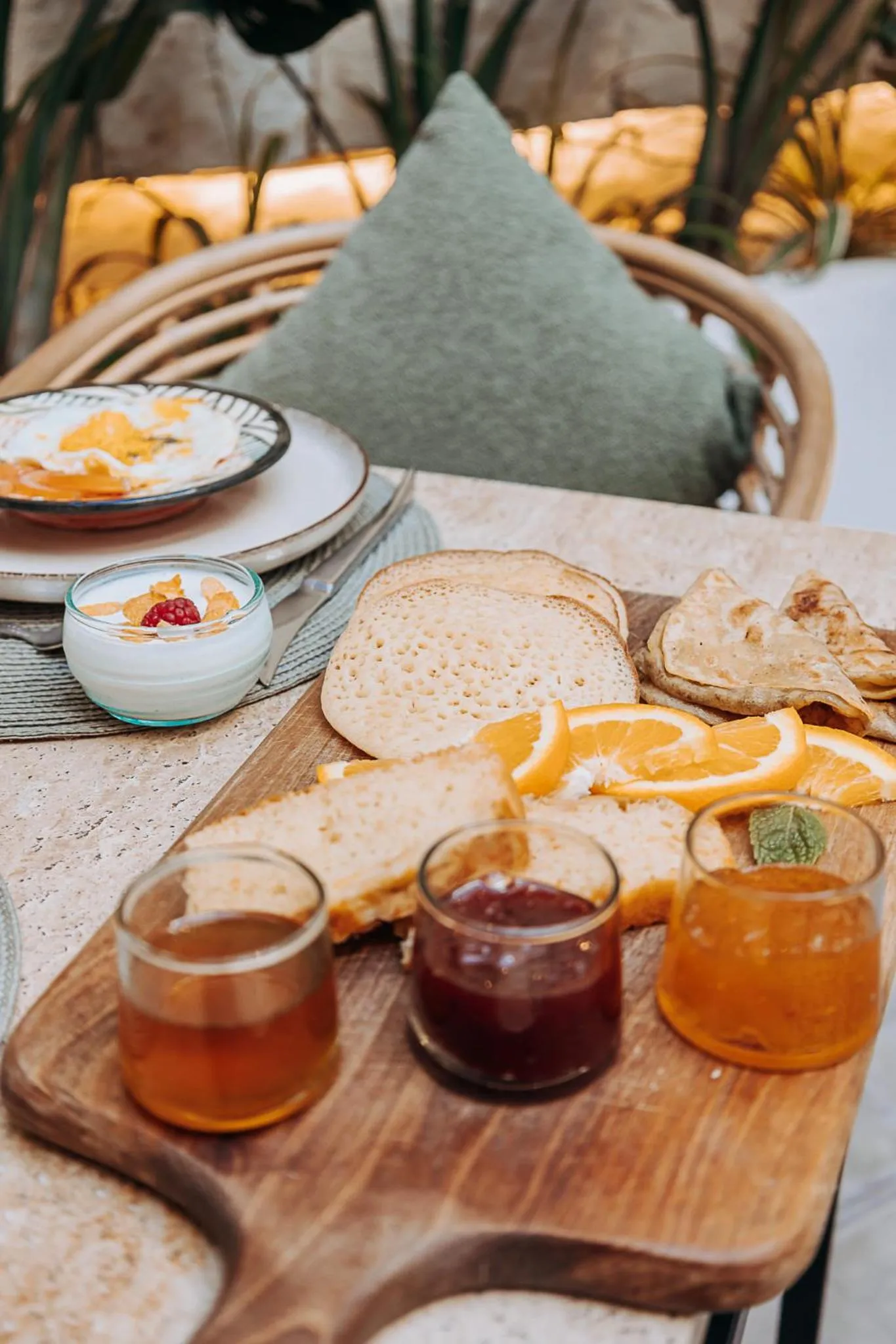 Breakfast in Riad Villa Wengé & Spa