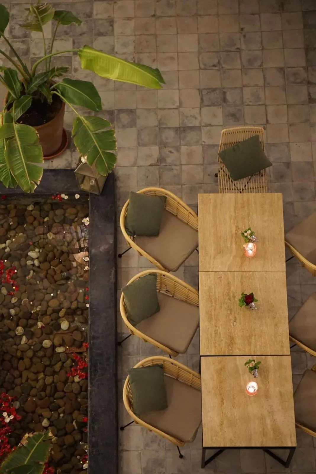 Patio in Riad Villa Wengé & Spa