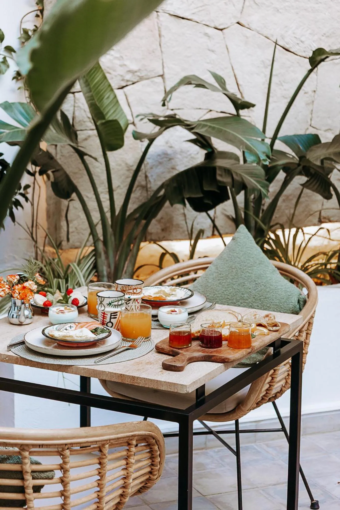 Restaurant/places to eat in Riad Villa Wengé & Spa