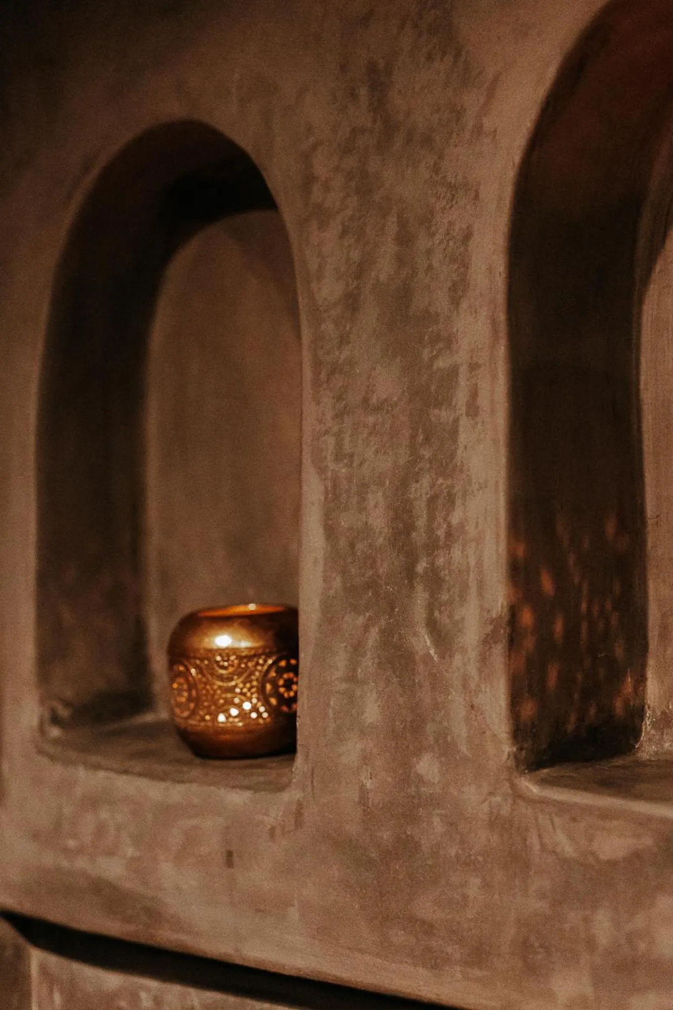 Decorative detail in Riad Villa Wengé & Spa