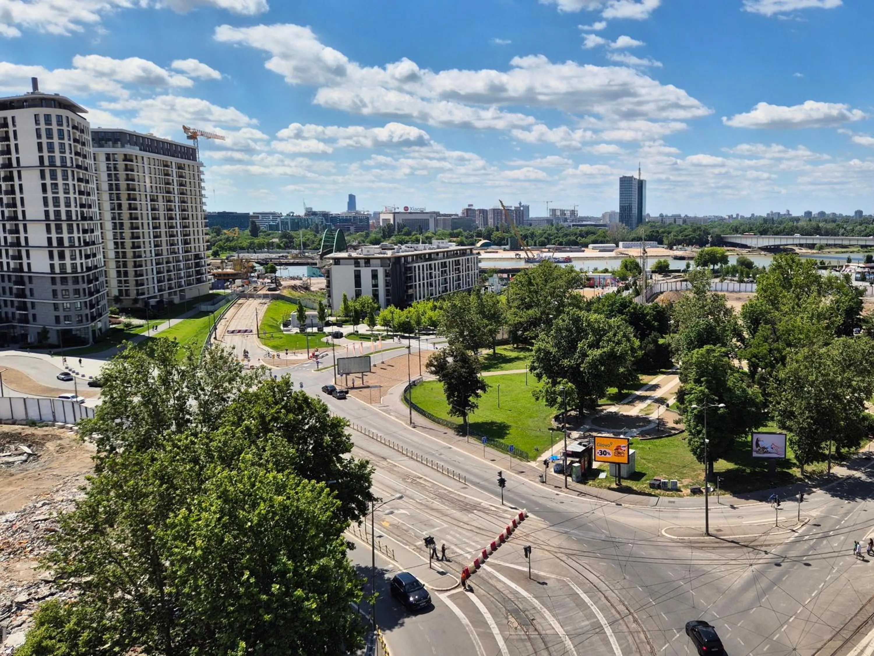 City view in Design Hotel Mr President