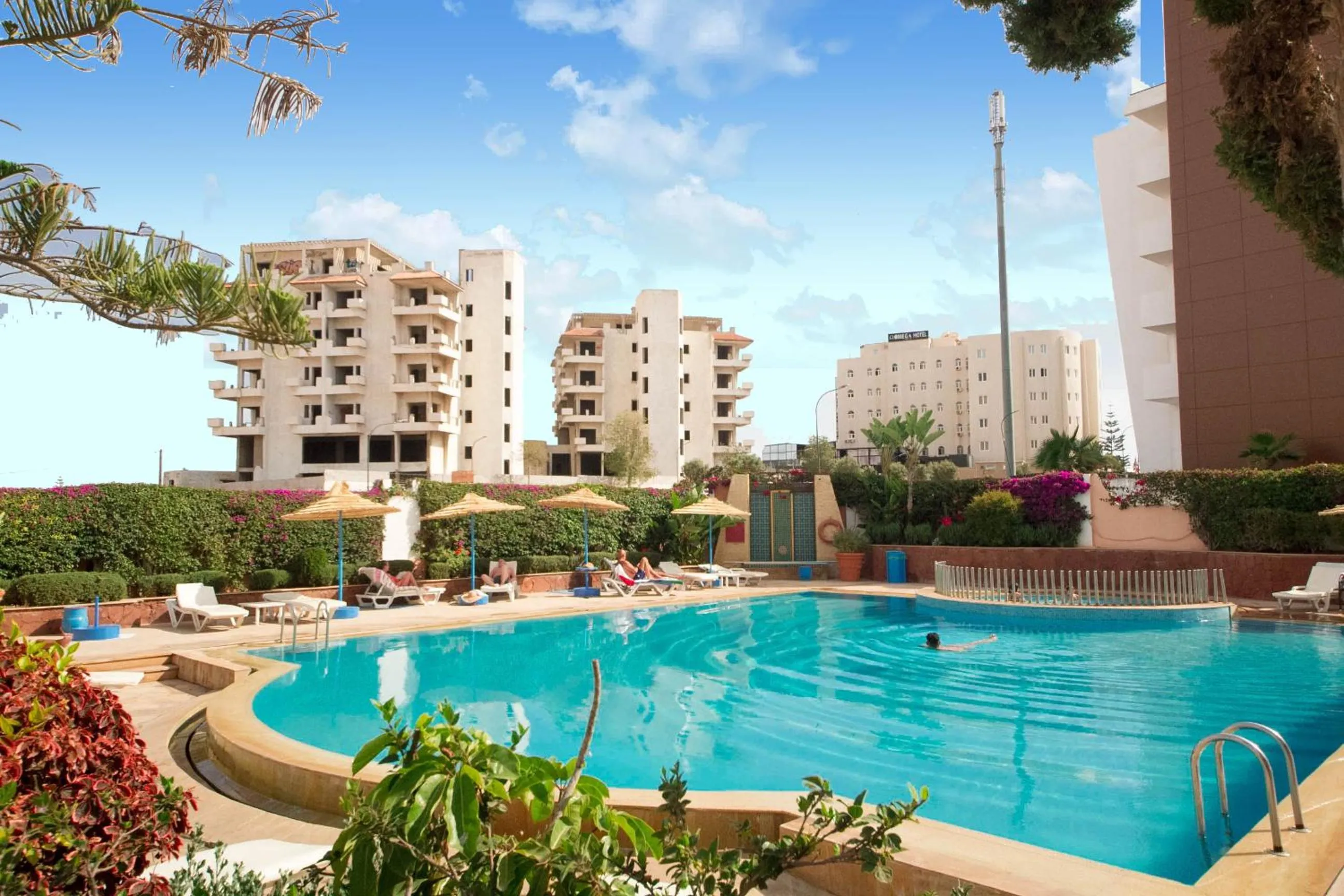 Swimming pool in Intouriste Hôtel & Suites