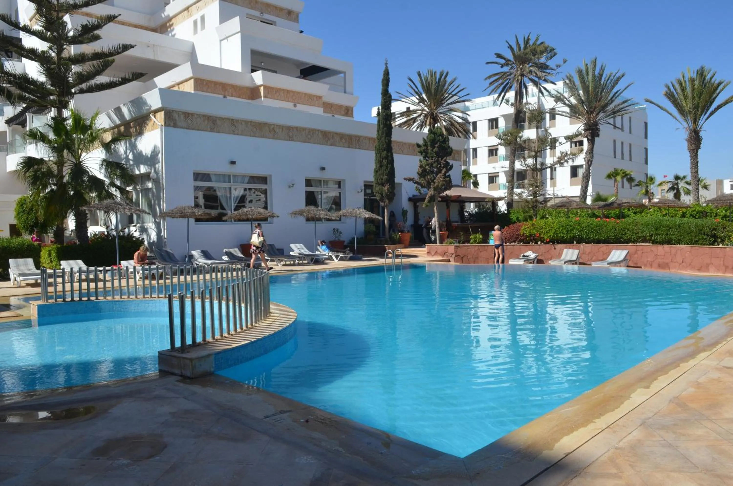 Swimming pool in Intouriste Hôtel & Suites