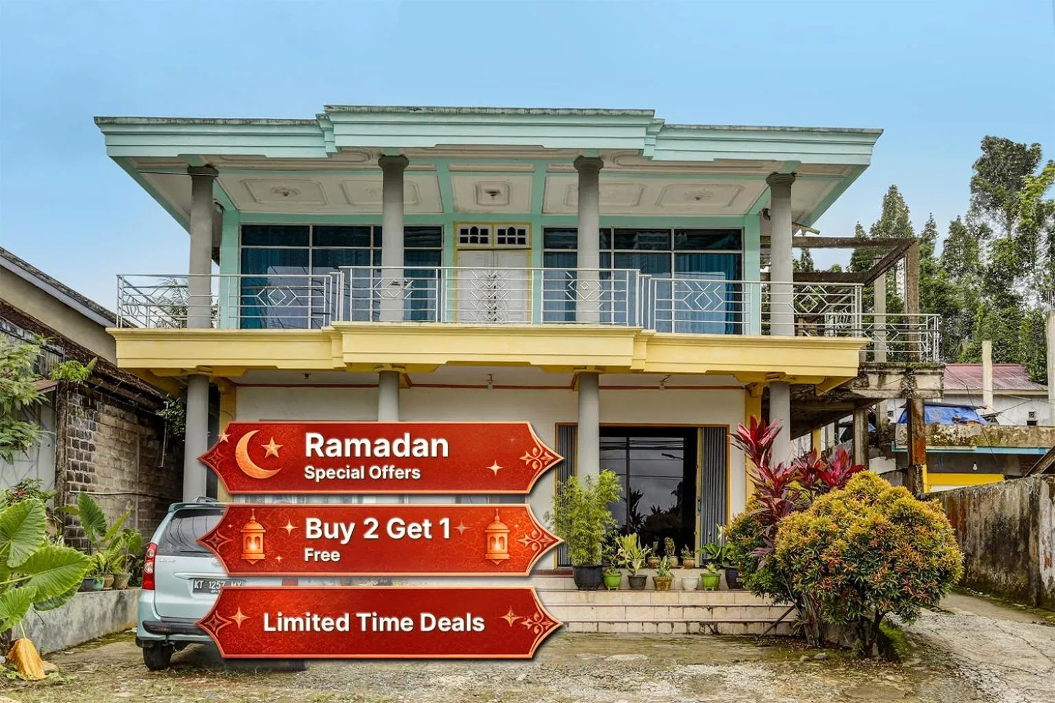 Property building in Hotel O Penginapan Aina Syariah