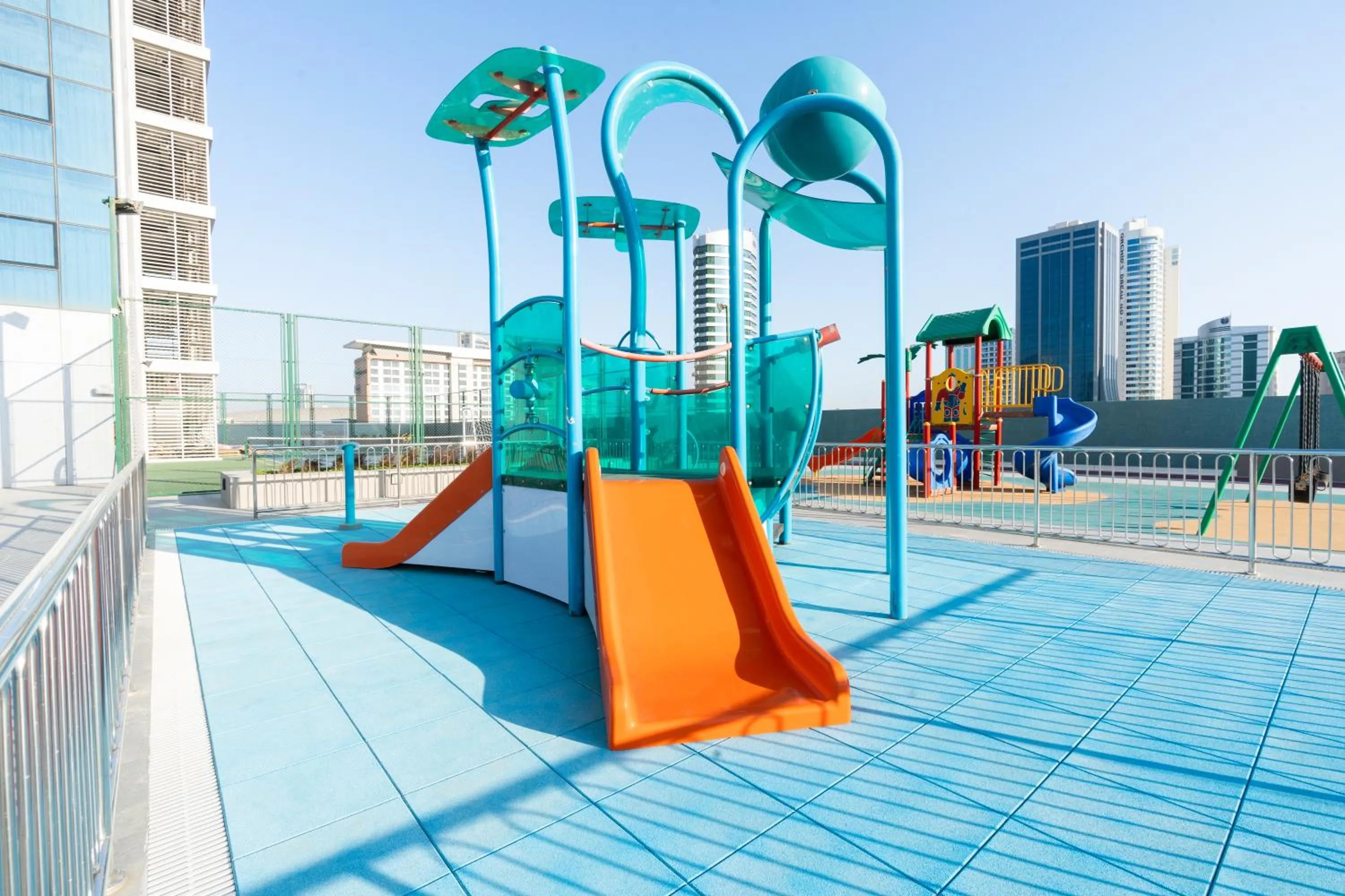 Children play ground in S Plaza Suites Hotel