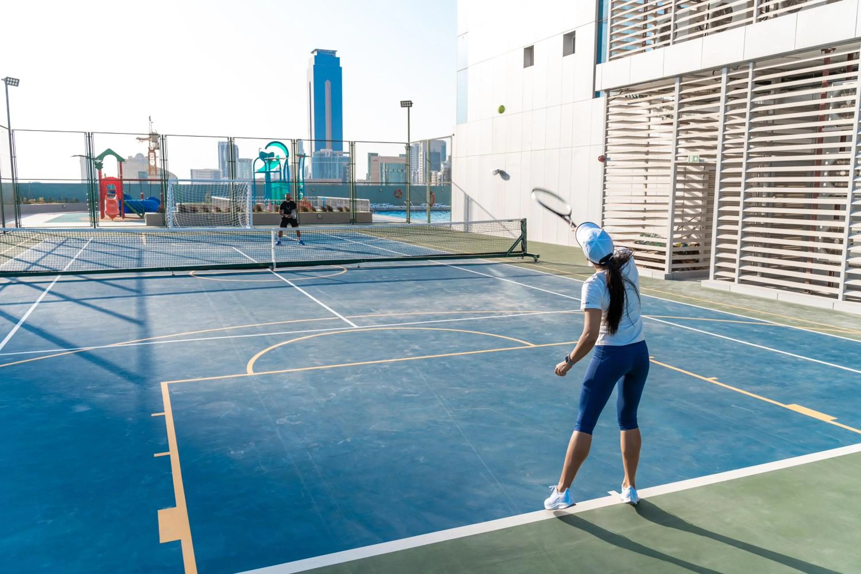 Children play ground in S Plaza Suites Hotel