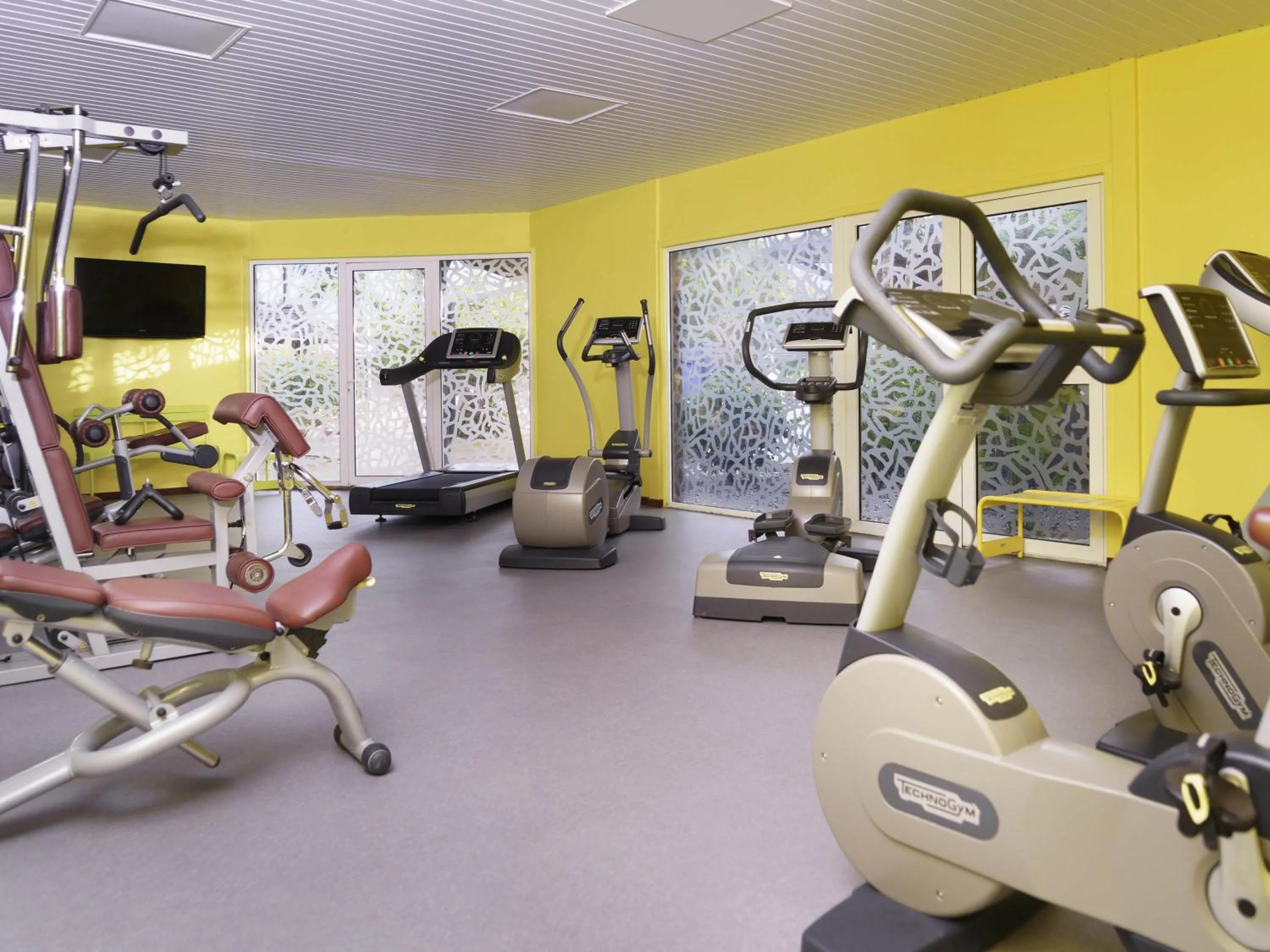 Fitness centre/facilities in Hotel Mercure Kourou Ariatel