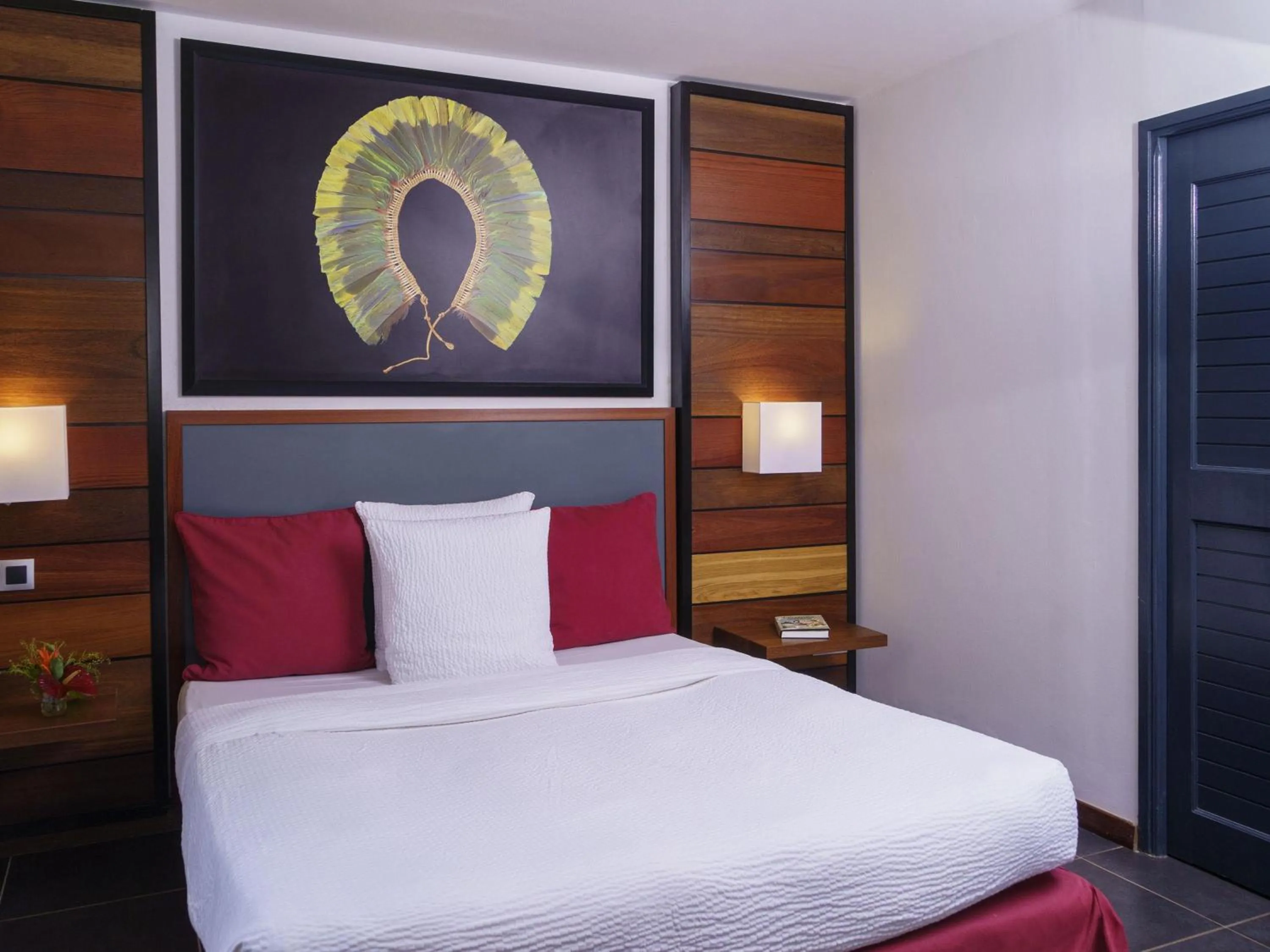 Bedroom, Bed in Hotel Mercure Kourou Ariatel