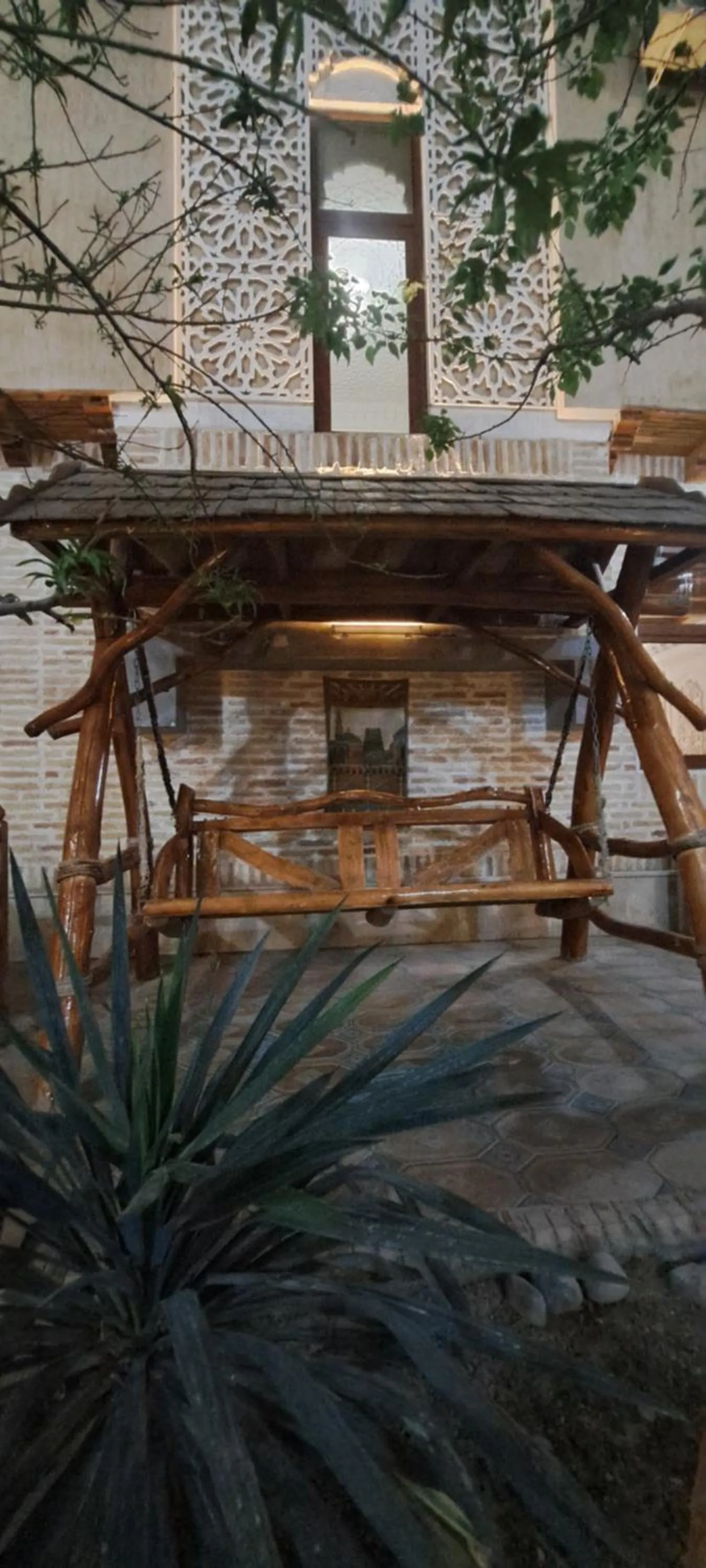 Inner courtyard view in Hotel Ansi Boutique W&S terrace