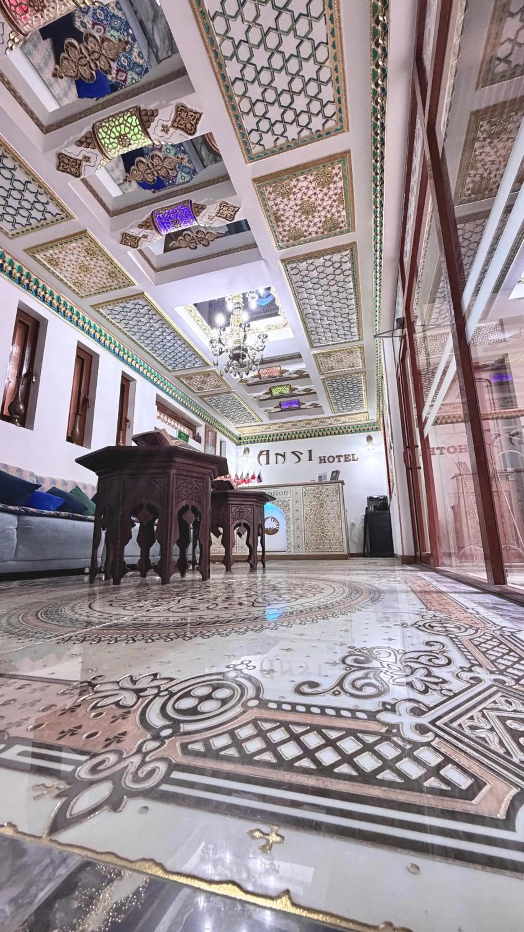 Seating area in Hotel Ansi Boutique W&S terrace