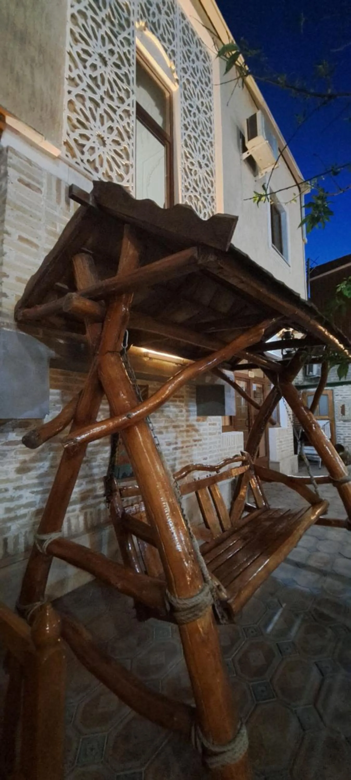 Inner courtyard view in Hotel Ansi Boutique W&S terrace