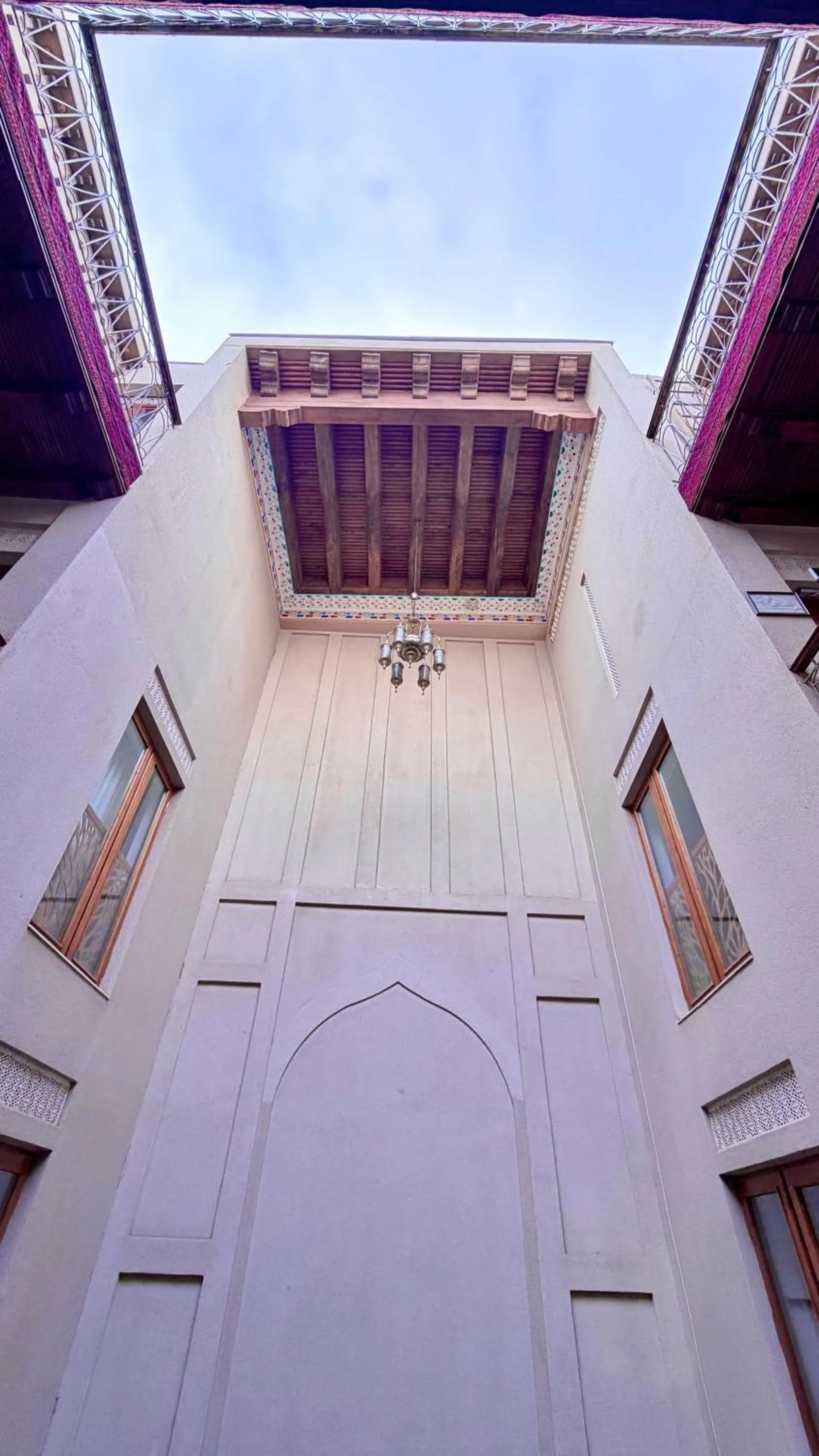 Inner courtyard view in Hotel Ansi Boutique W&S terrace