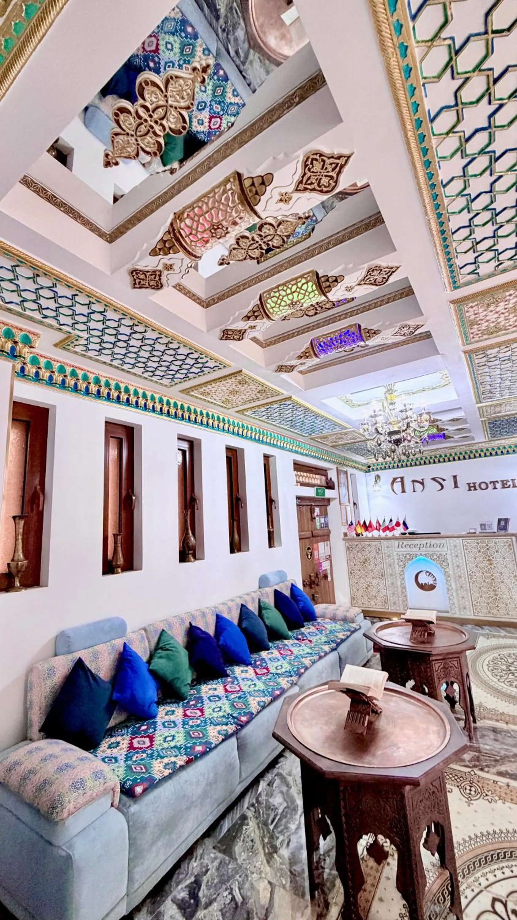 Seating area in Hotel Ansi Boutique W&S terrace