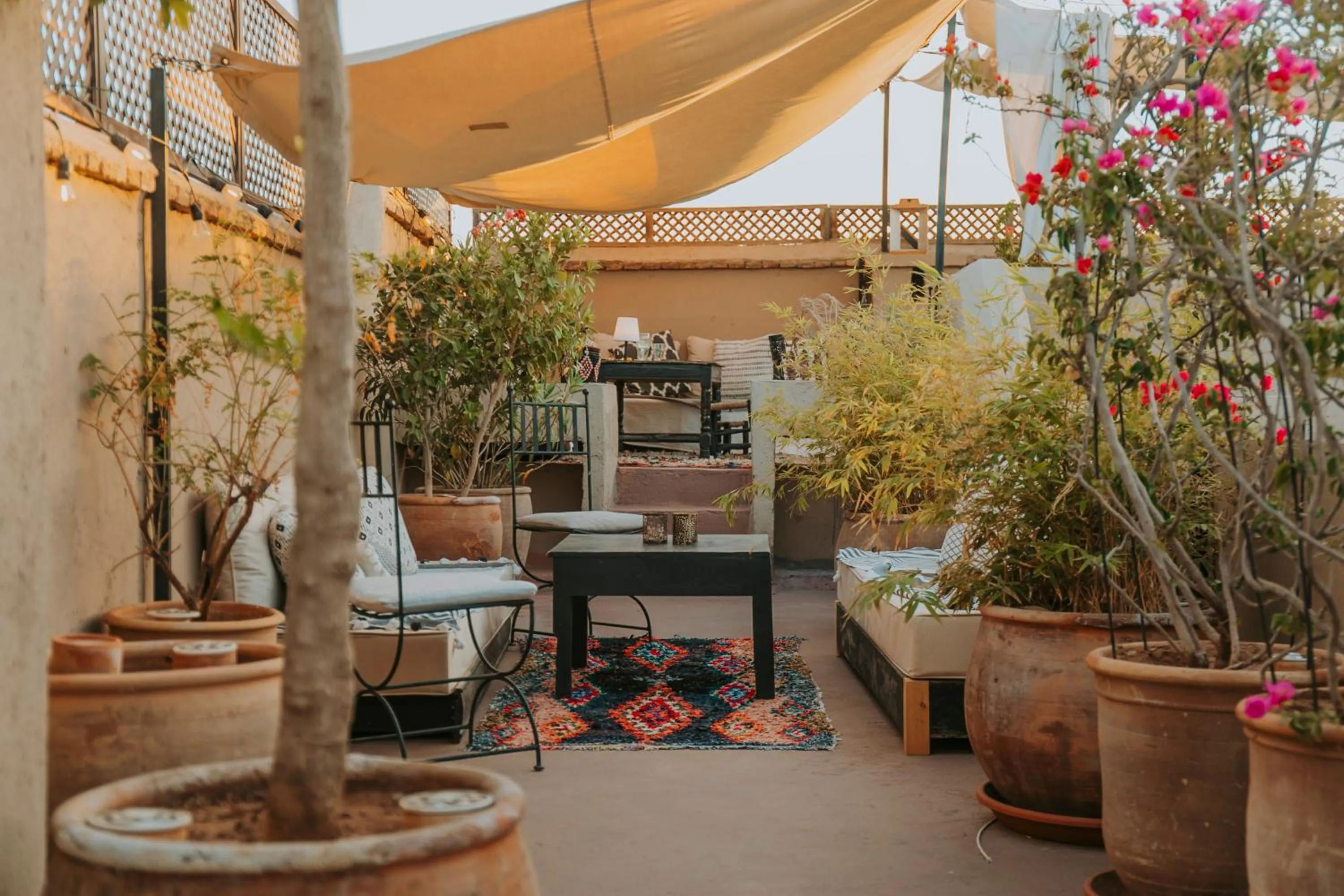 Balcony/Terrace in Riad Djebel