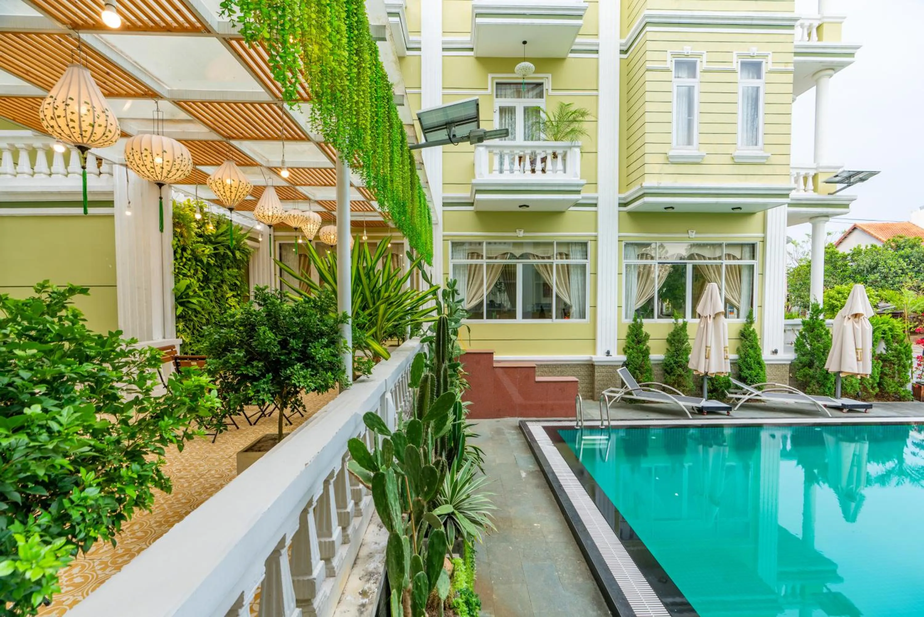 Patio in Hawal Boutique Villa Hoi An