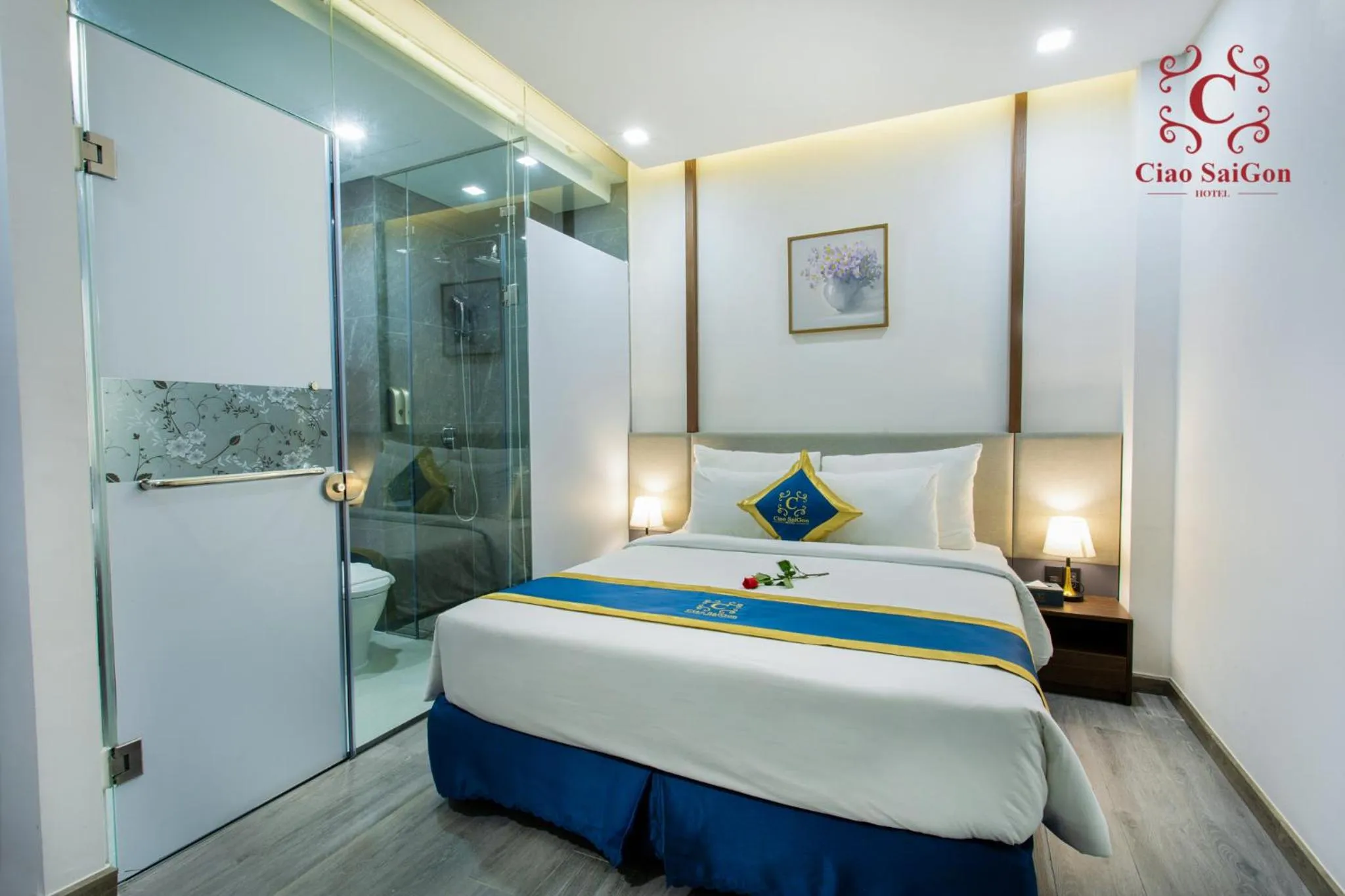 Photo of the whole room, Bed in Ciao Saigon 2 Hotel