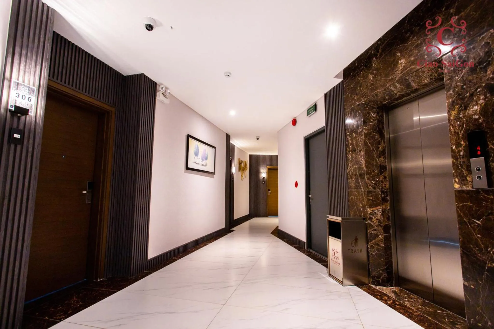 elevator in Ciao Saigon 2 Hotel