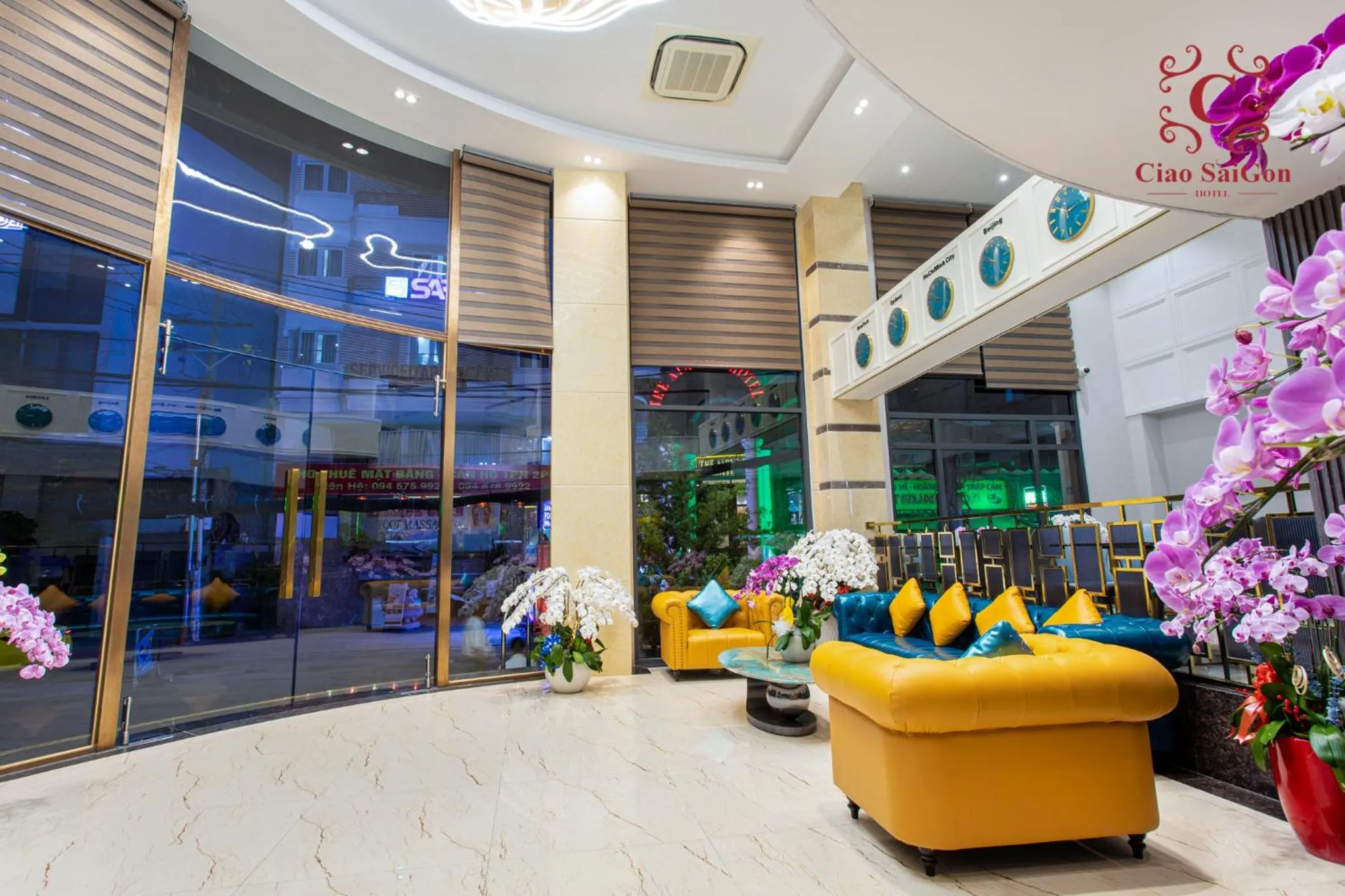 Living room in Ciao Saigon 2 Hotel