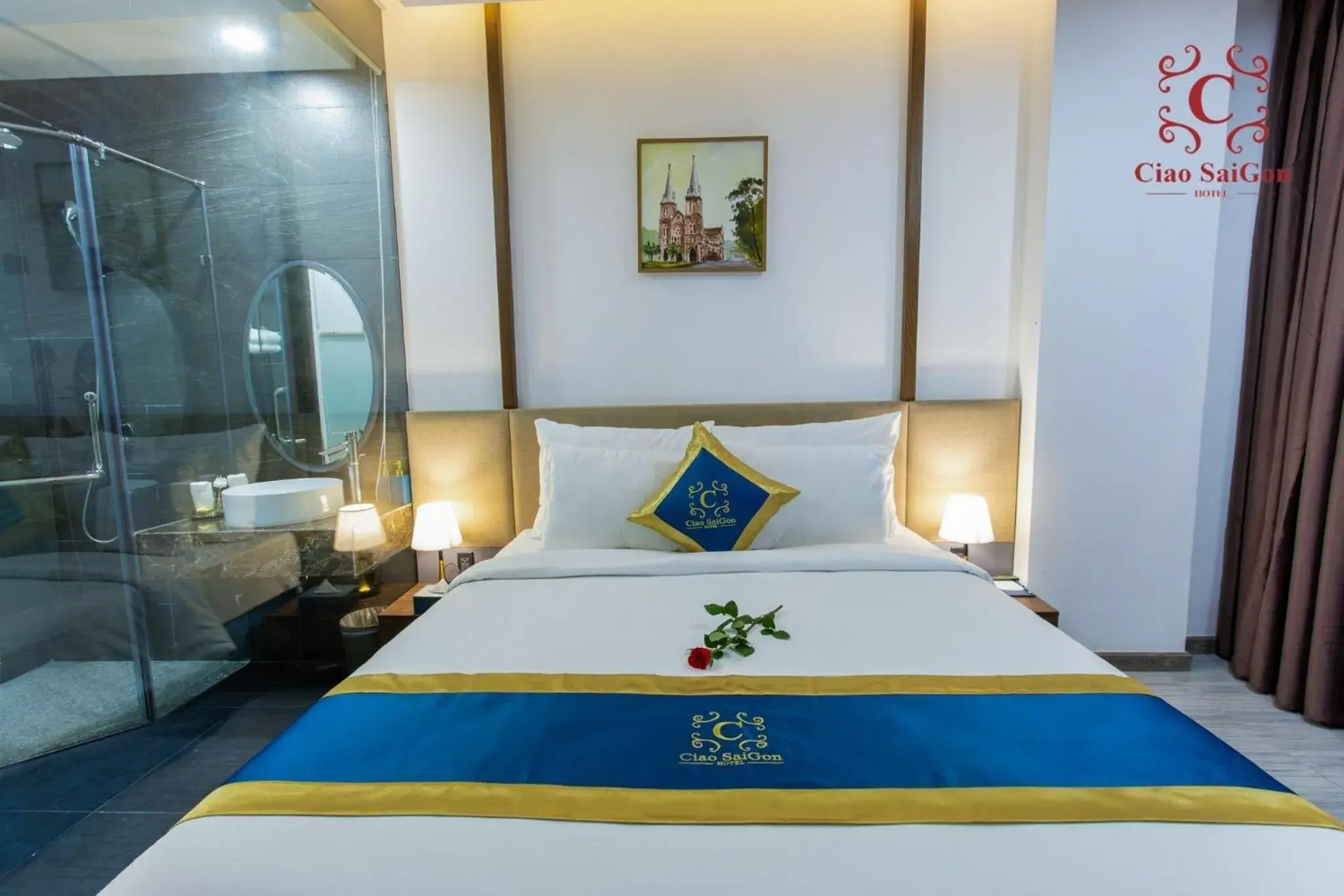 Deluxe Room in Ciao Saigon 2 Hotel Deluxe Room in Ciao Saigon 2 Hotel