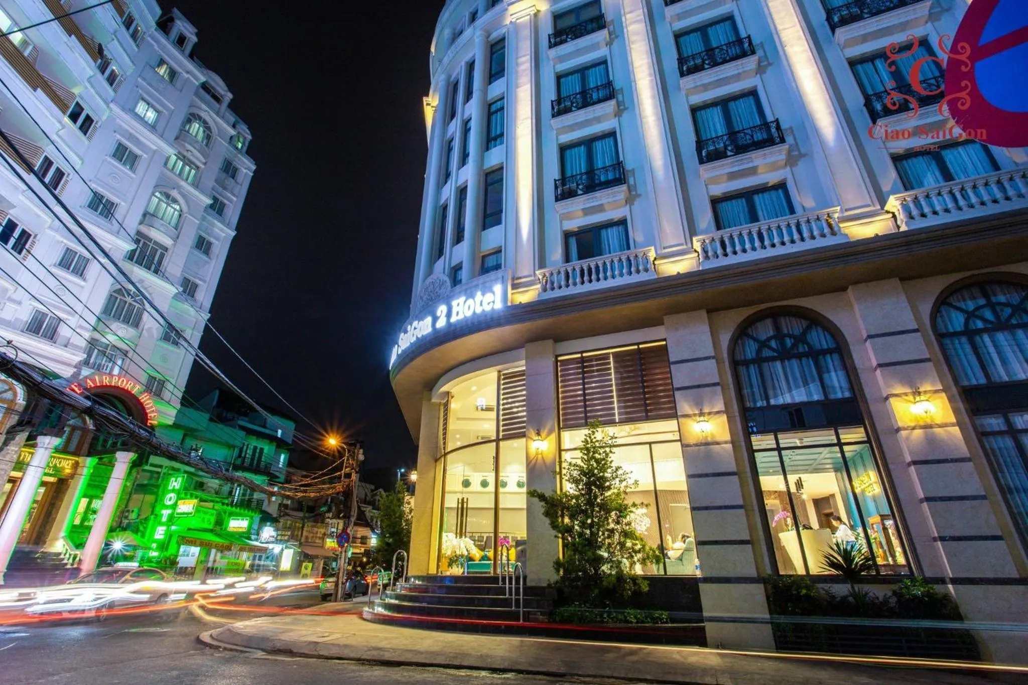 Property building in Ciao Saigon 2 Hotel