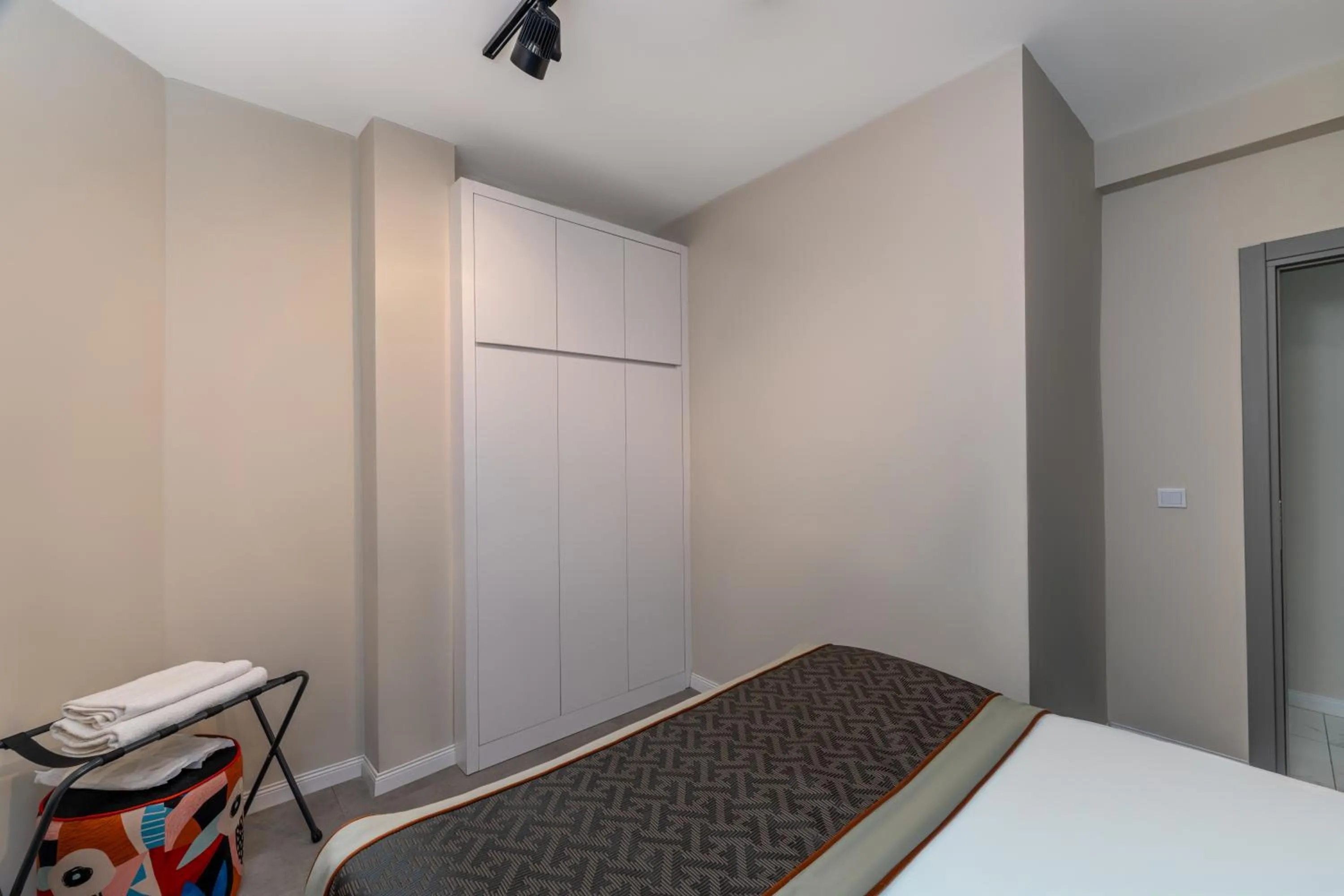 Bed in Echinus Lara Hotel