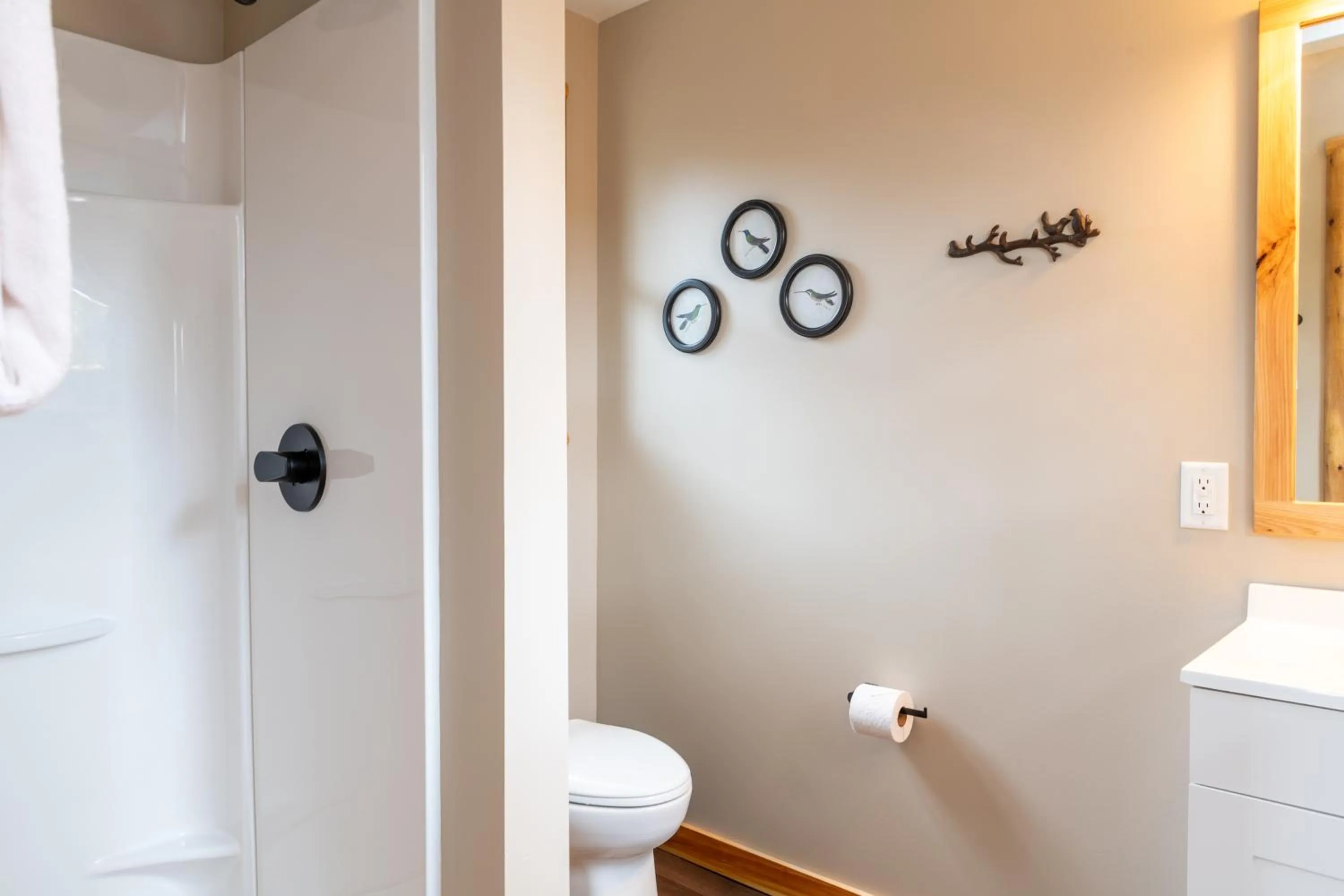 Bathroom in Lodge at Schroon Lake