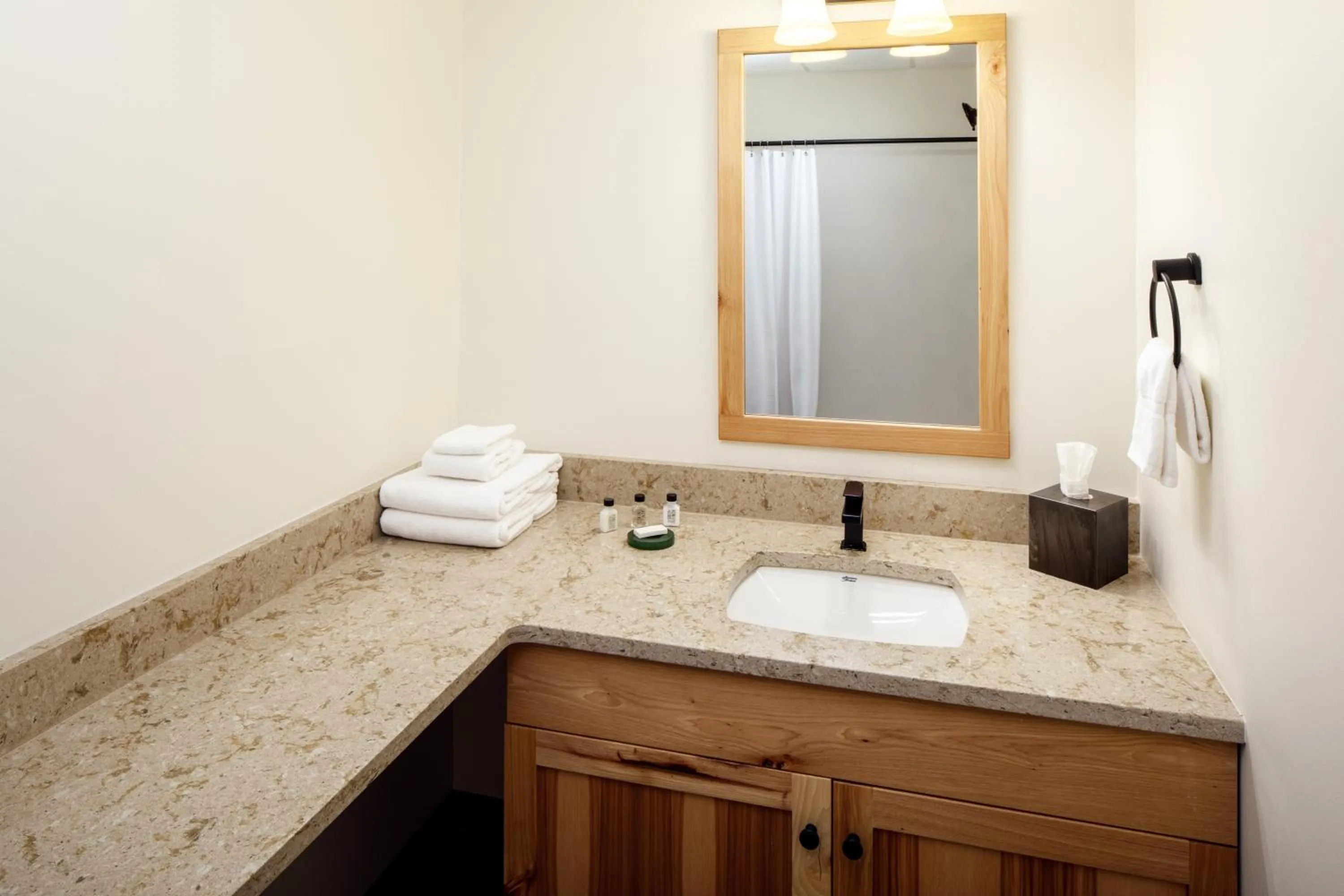 Bathroom in Lodge at Schroon Lake