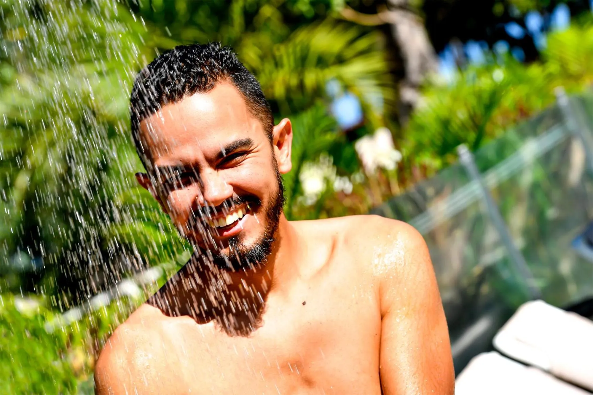 Shower in Relais de l’Hermitage Saint-Gilles