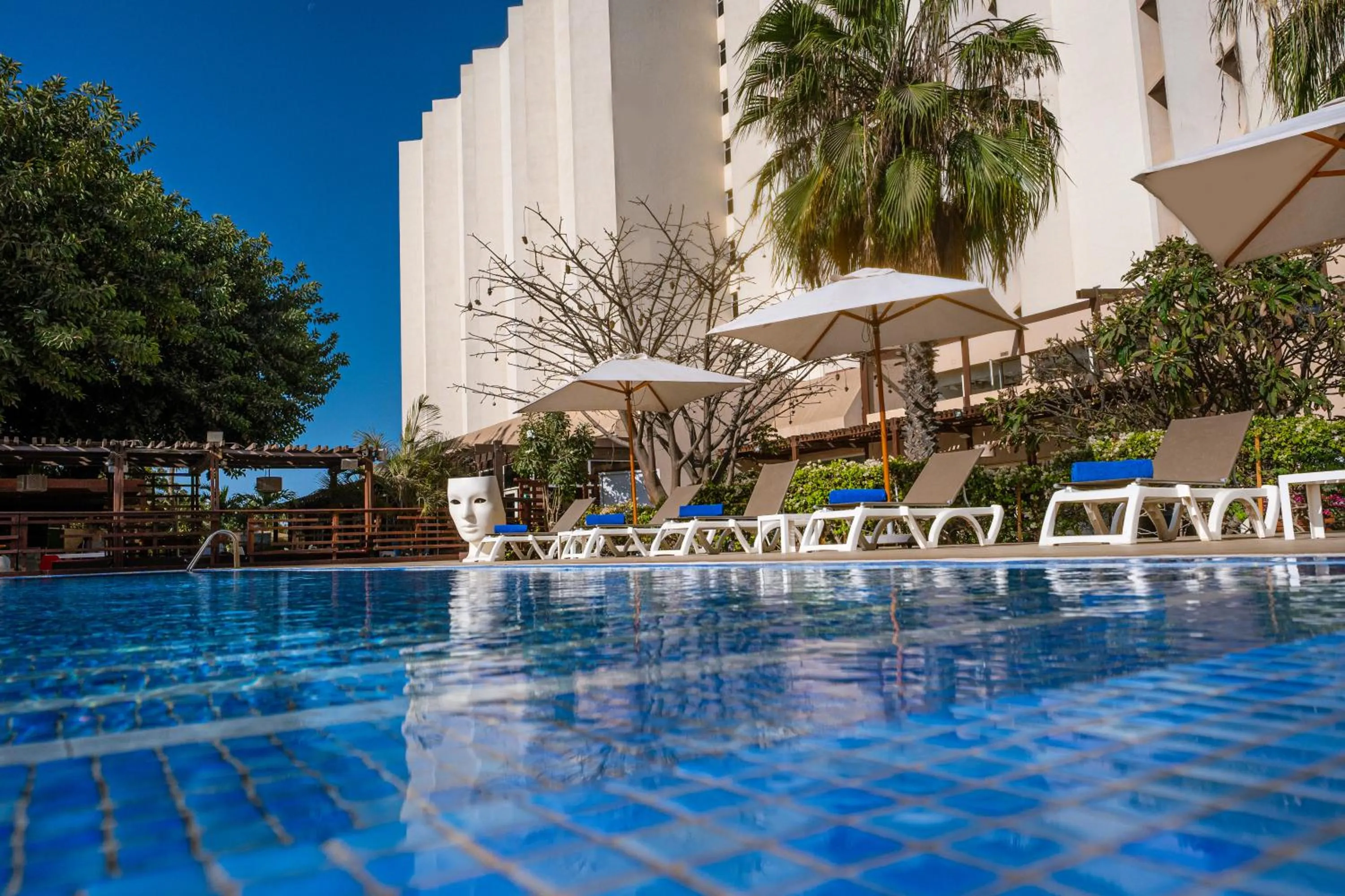 Swimming pool in Novotel Dakar