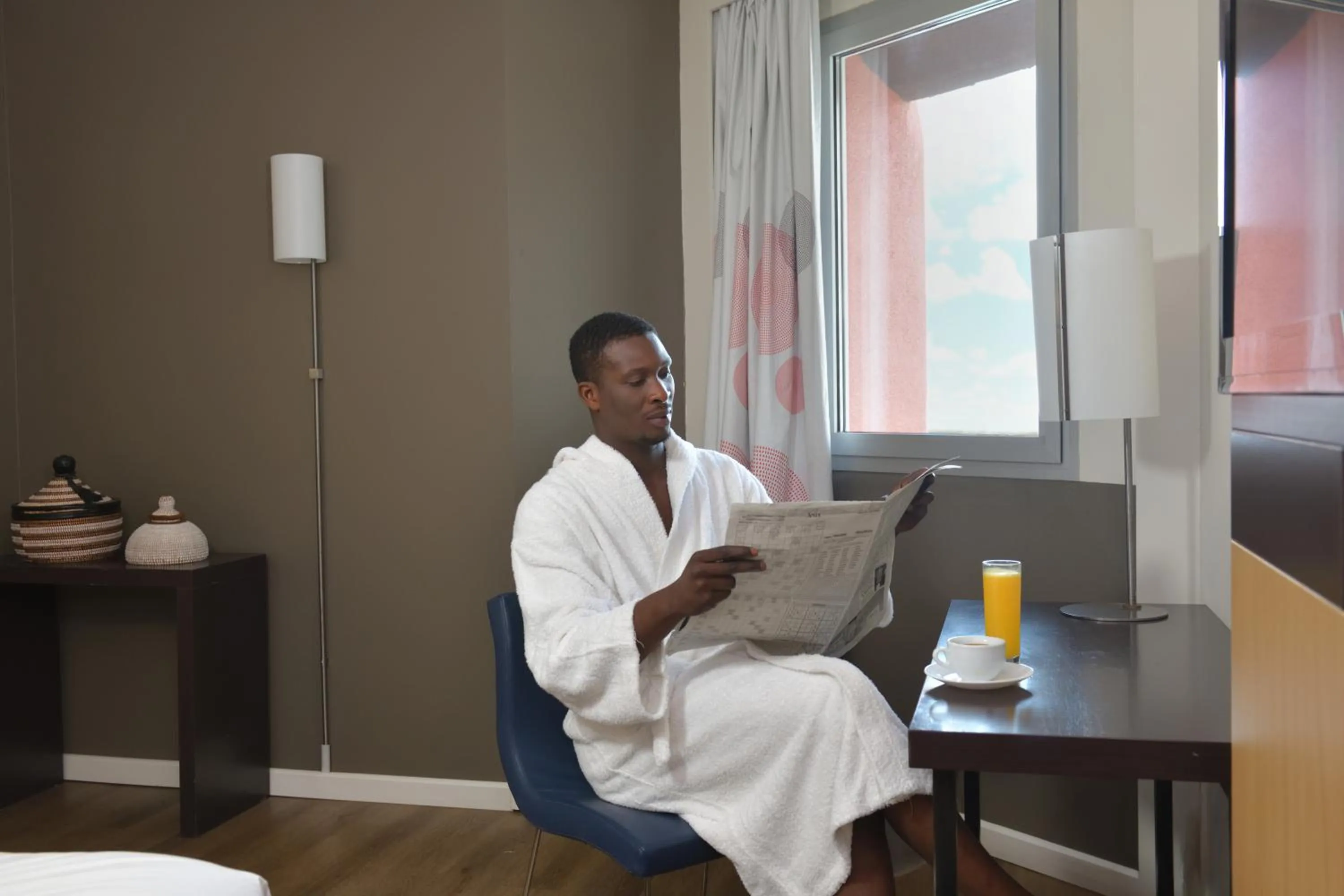 View (from property/room) in Novotel Dakar