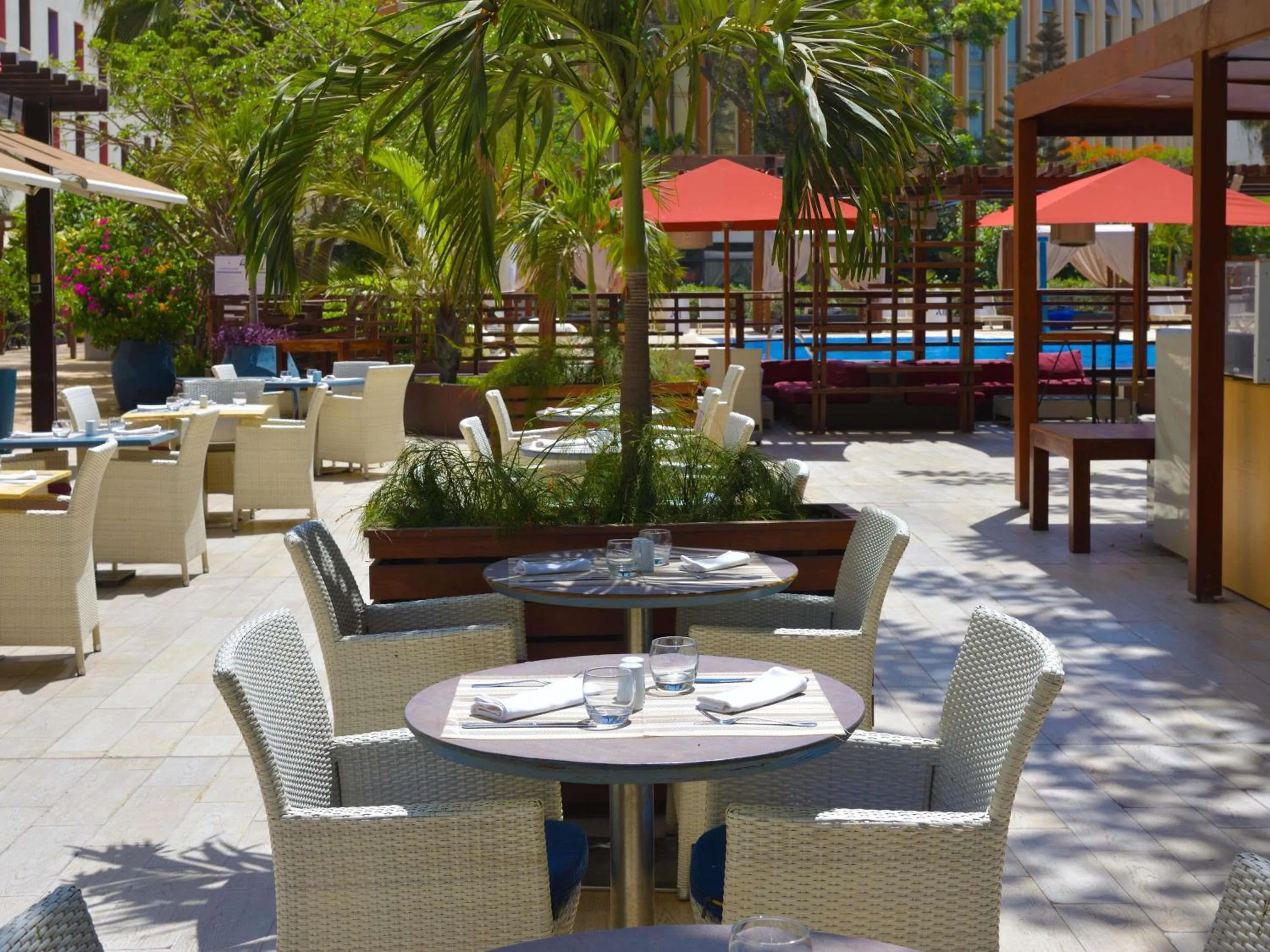 Lounge or bar in Novotel Dakar