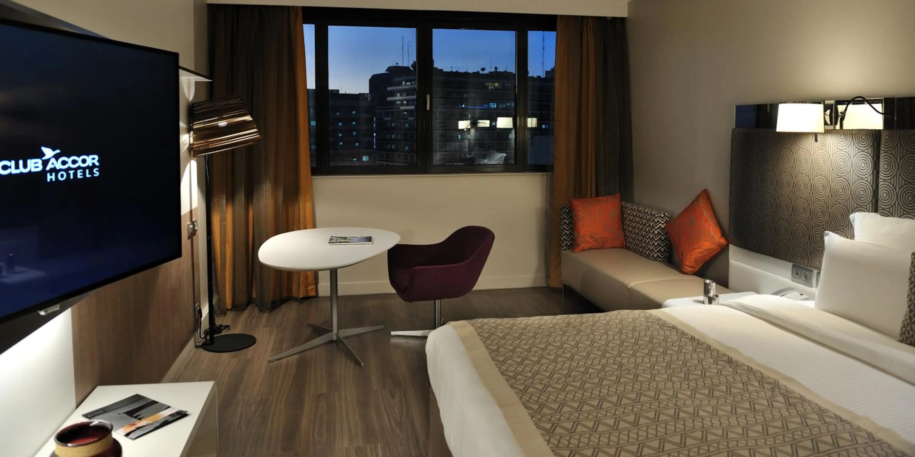 Bedroom, Bed in Pullman Dakar Teranga