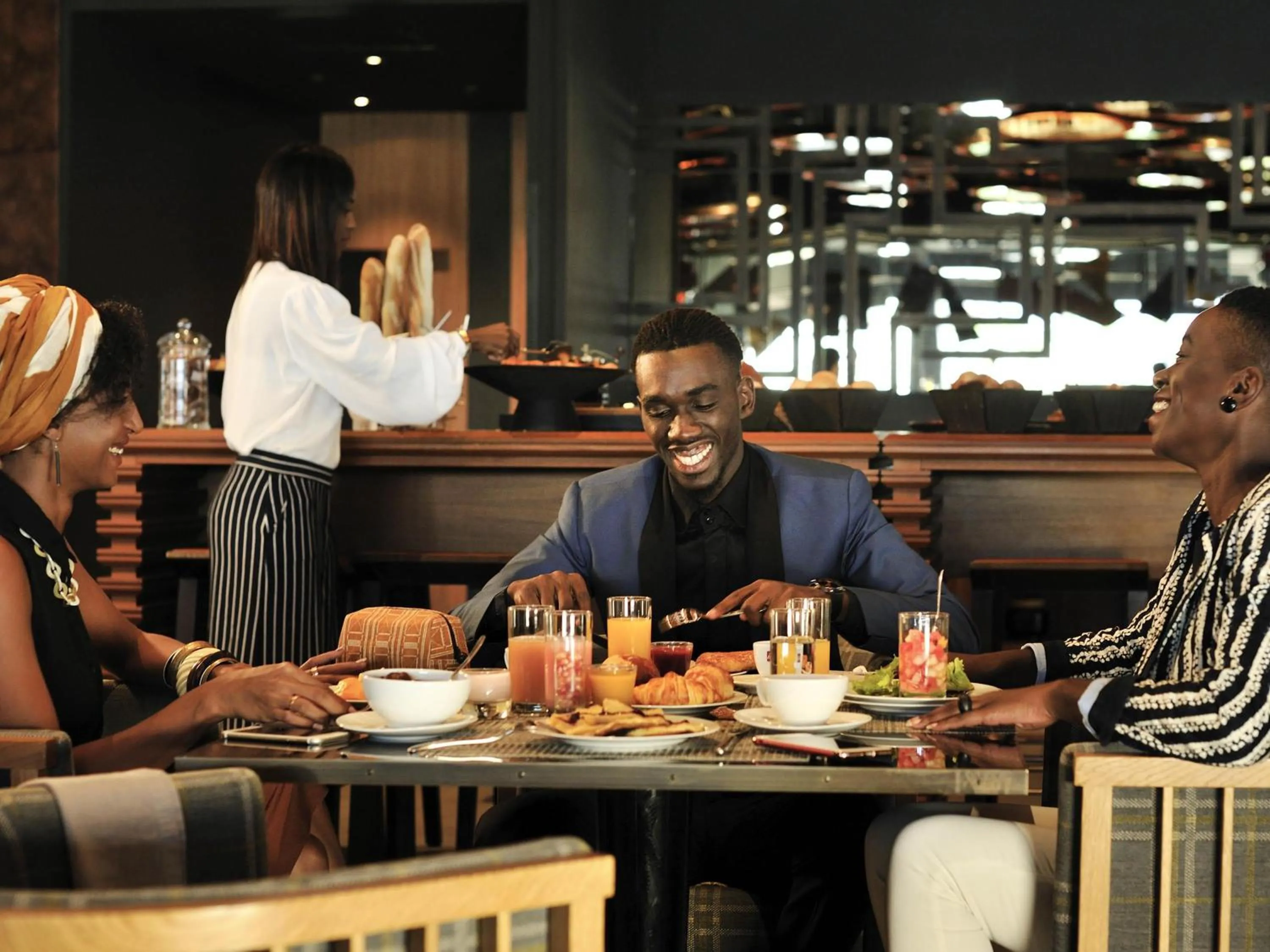 Breakfast in Pullman Dakar Teranga