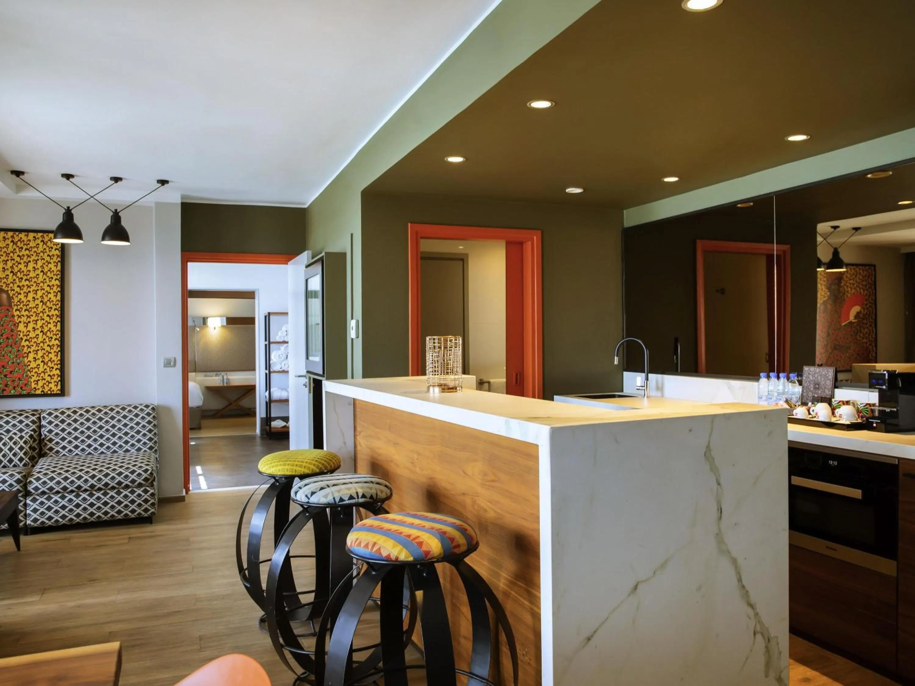 Bedroom in Pullman Dakar Teranga