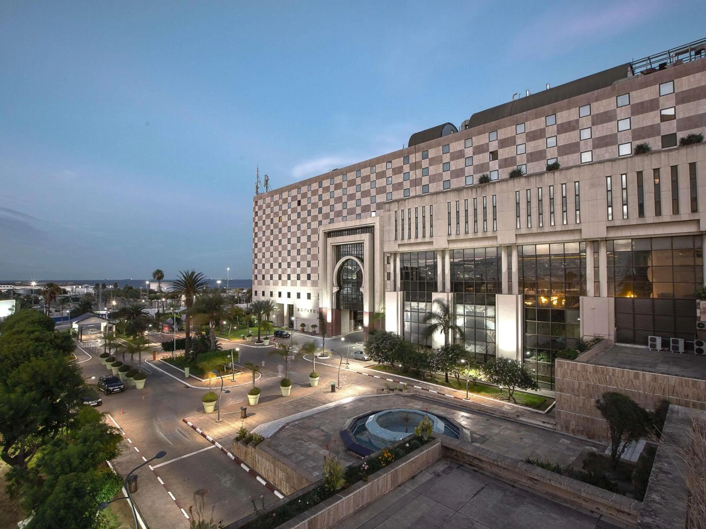 Property building in Sofitel Algiers Hamma Garden