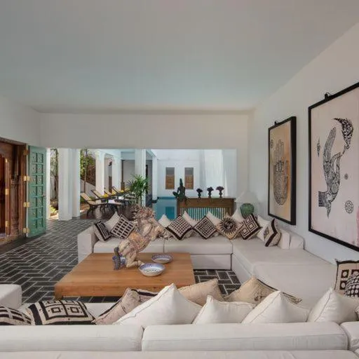 Living room in Taavetti