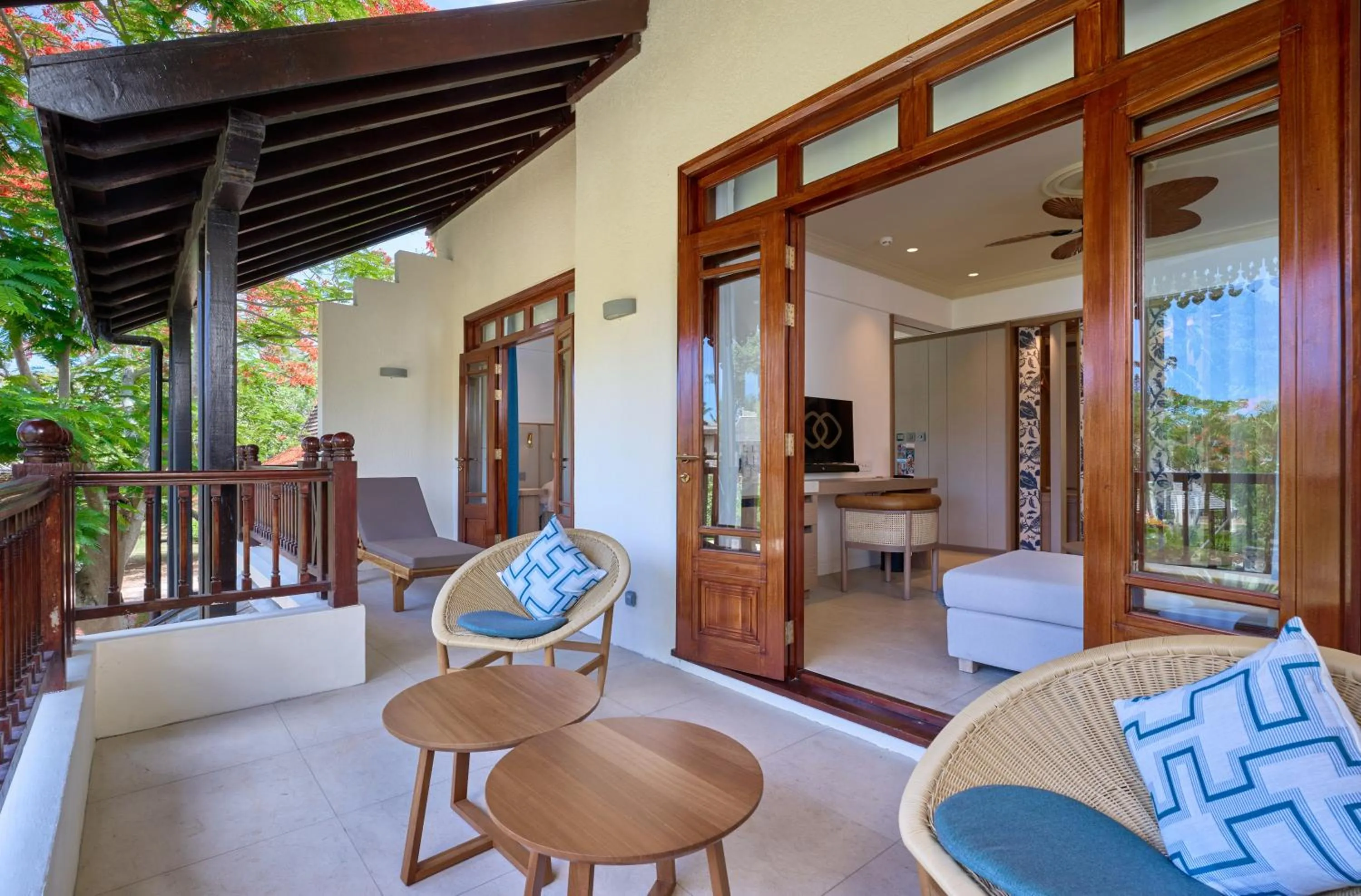 Balcony/Terrace in Sofitel Mauritius L'Imperial Resort & Spa