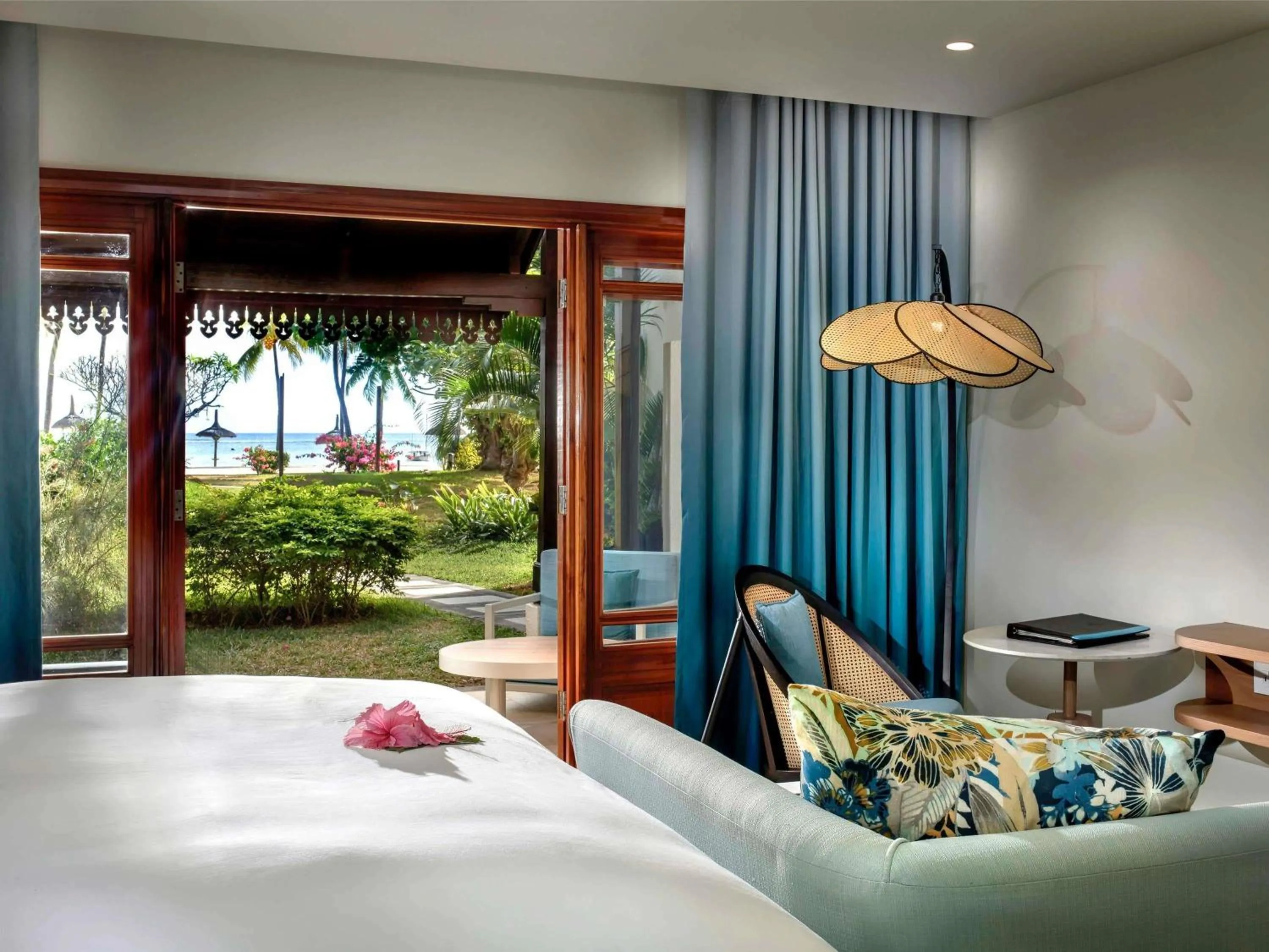 Bedroom, Bed in Sofitel Mauritius L'Imperial Resort & Spa