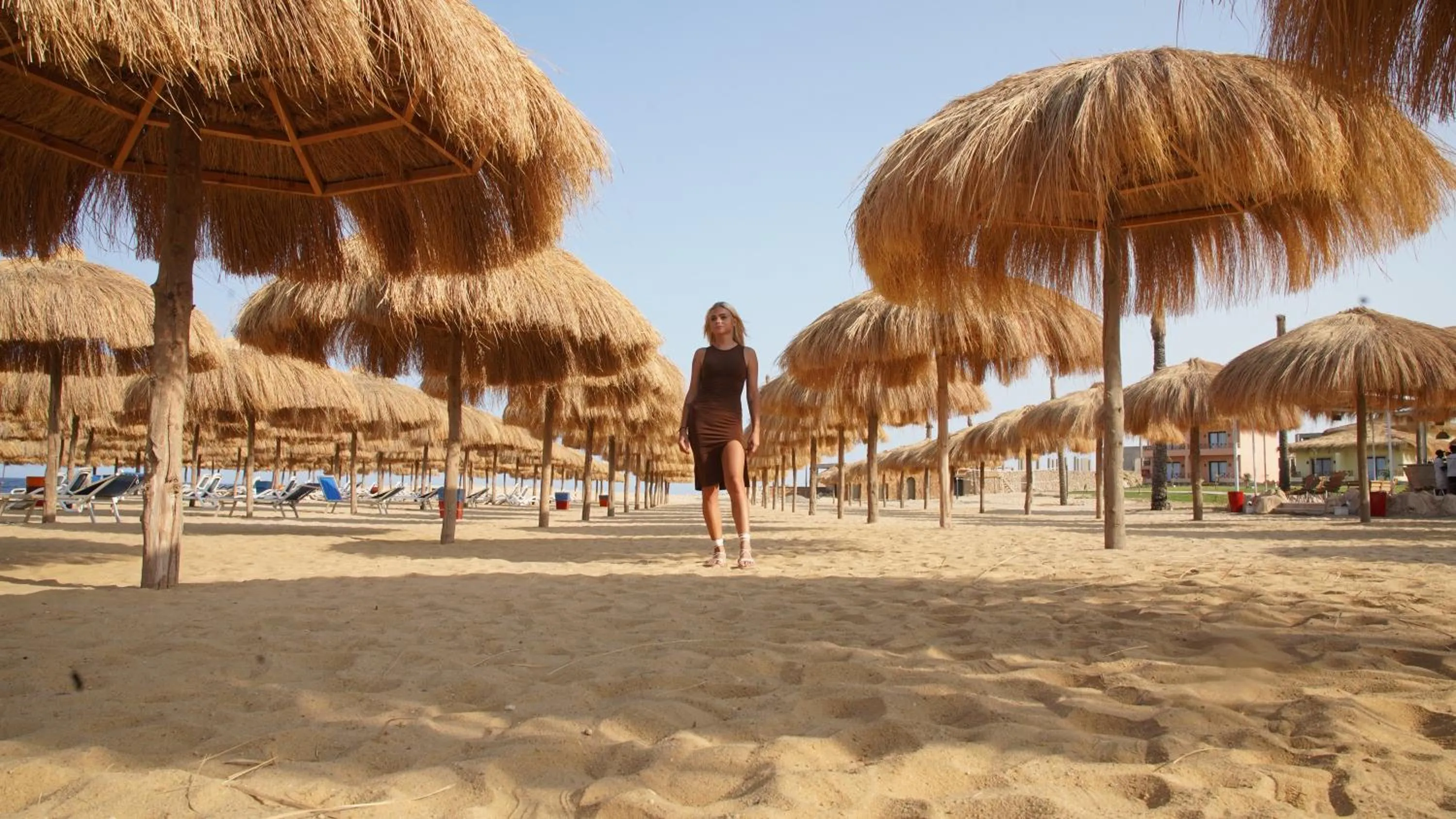 Beach in Amarina Jannah Resort & Aqua Park Marsa Alam