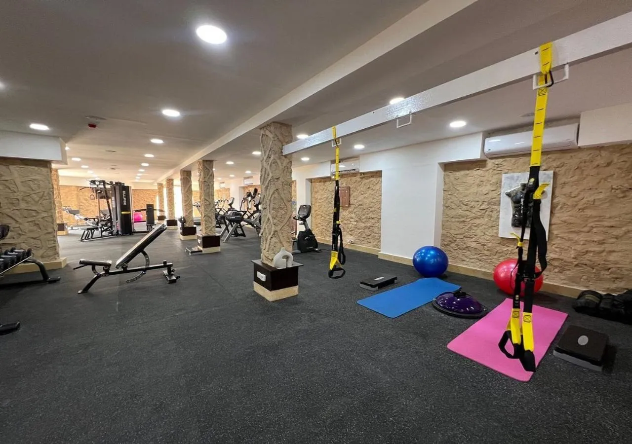 Fitness centre/facilities in Amarina Jannah Resort & Aqua Park Marsa Alam