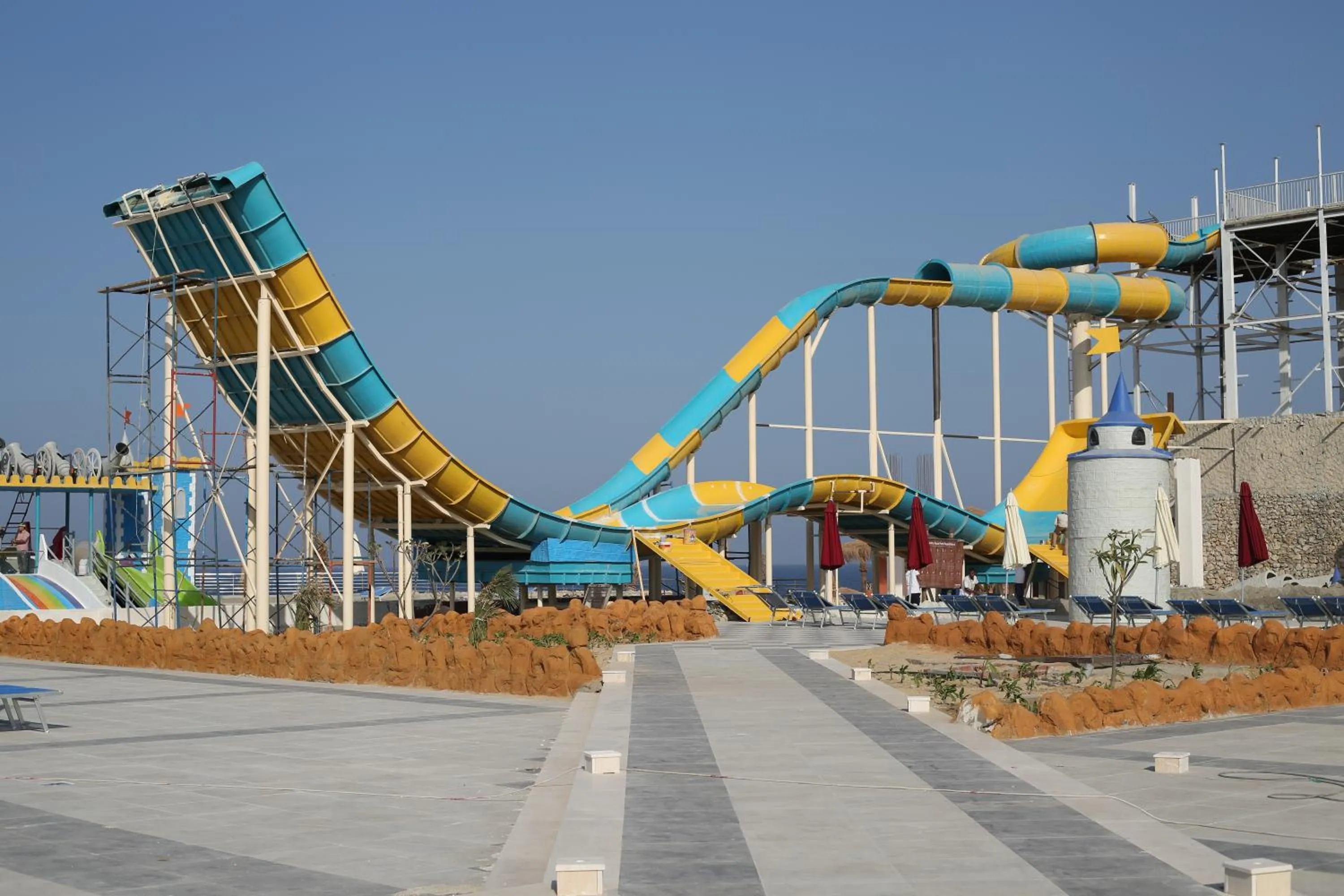 Aqua park in Amarina Jannah Resort & Aqua Park Marsa Alam