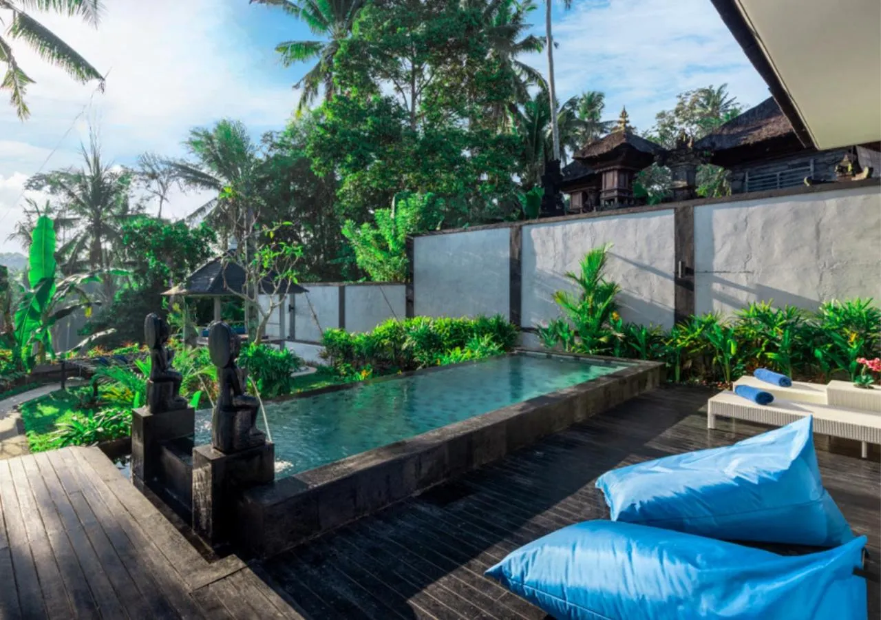 View (from property/room) in Capung Asri Eco Luxury Resort with Private Pool Villas