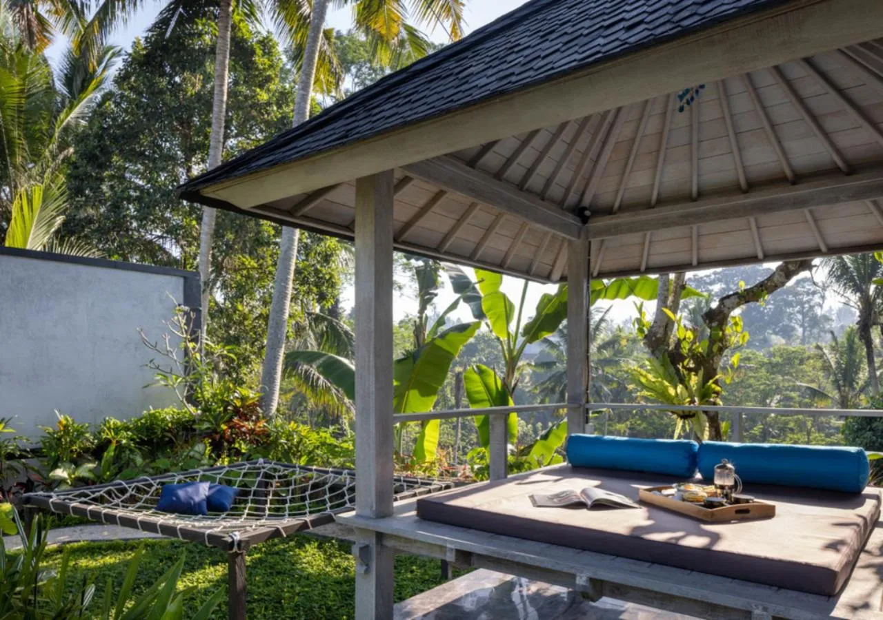 Garden in Capung Asri Eco Luxury Resort with Private Pool Villas