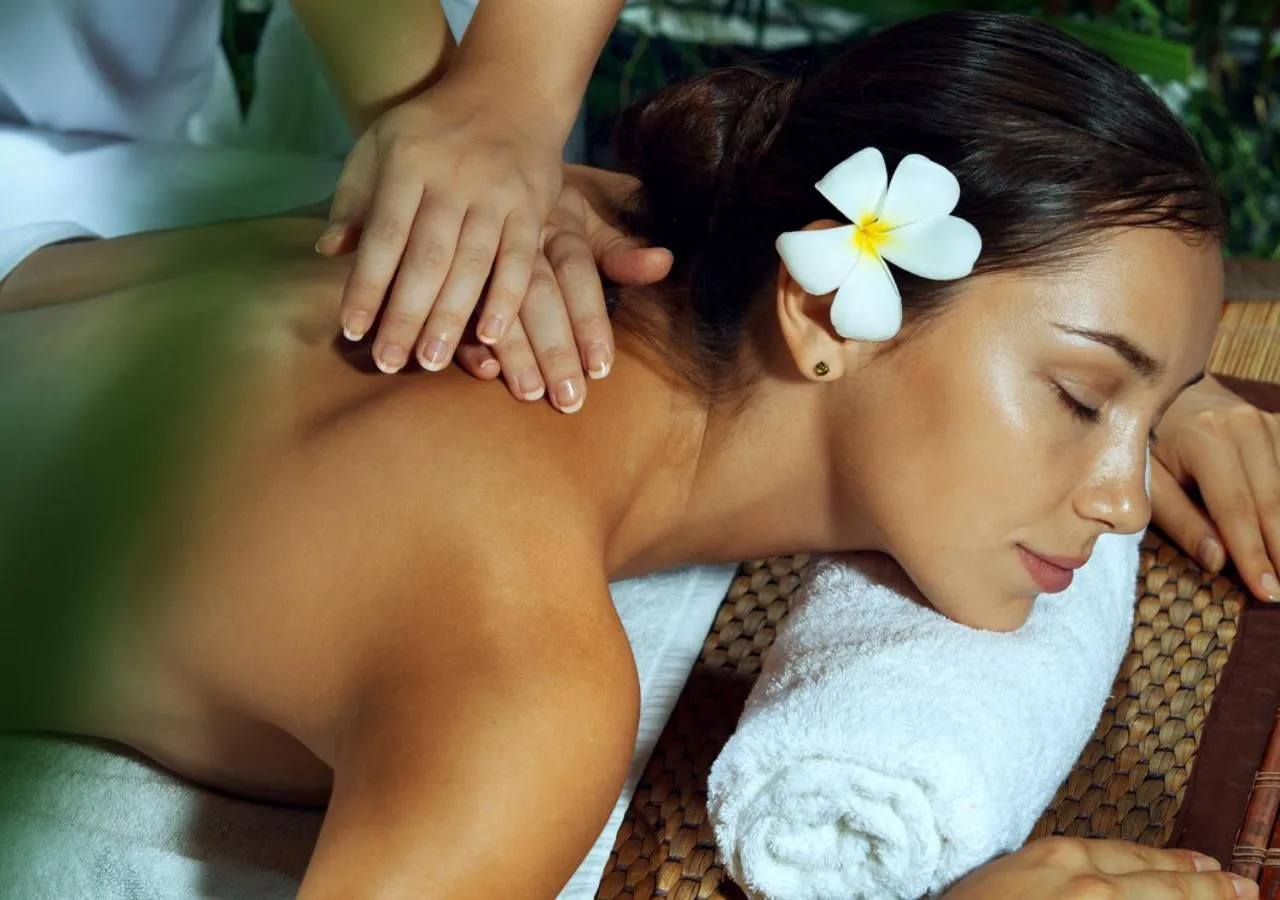 Massage in Capung Asri Eco Luxury Resort with Private Pool Villas