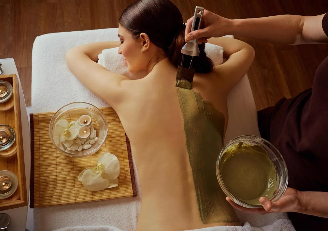 Massage in Capung Asri Eco Luxury Resort with Private Pool Villas