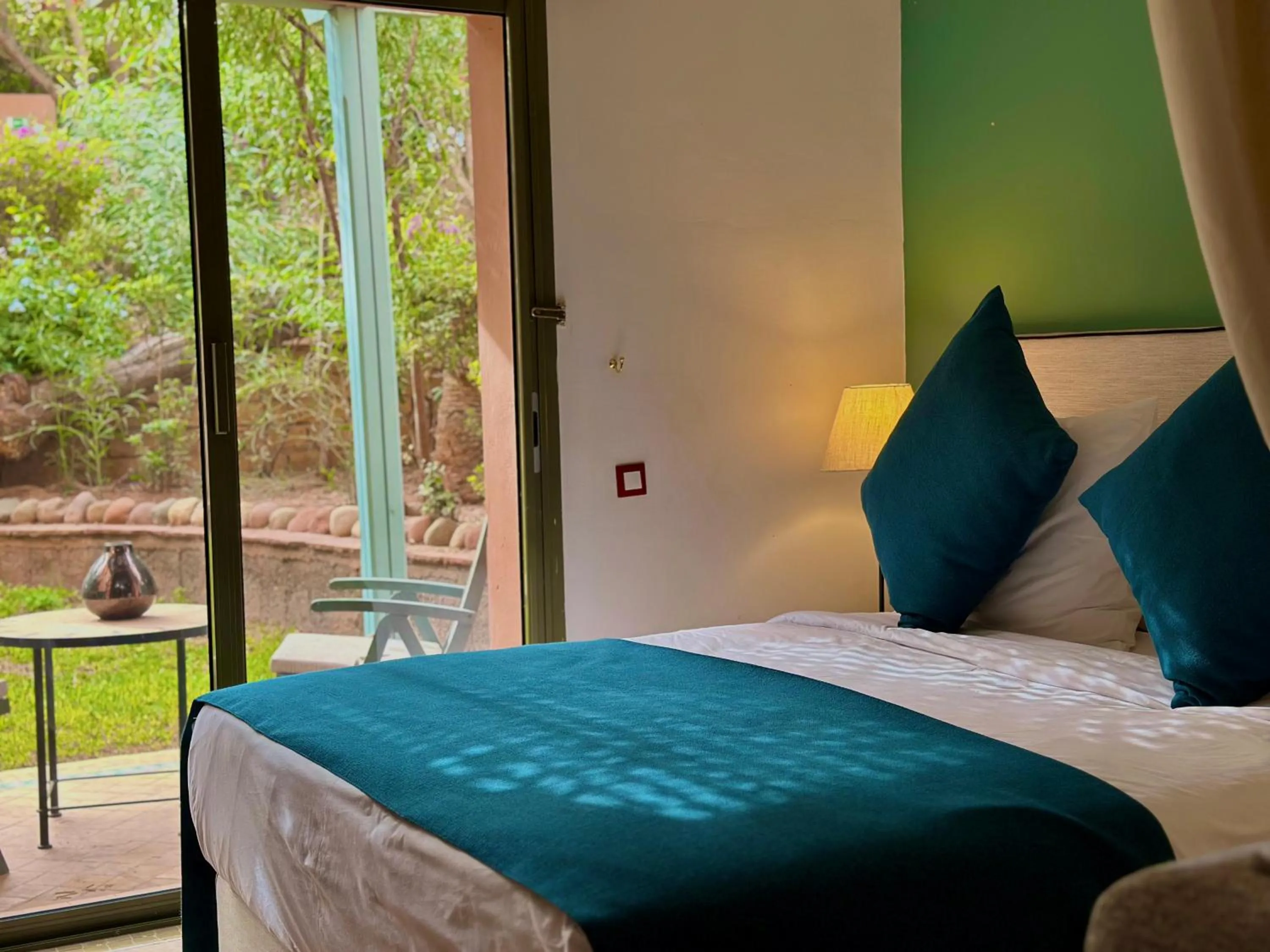 Bed in Pavillon du Golf - Palmeraie suites