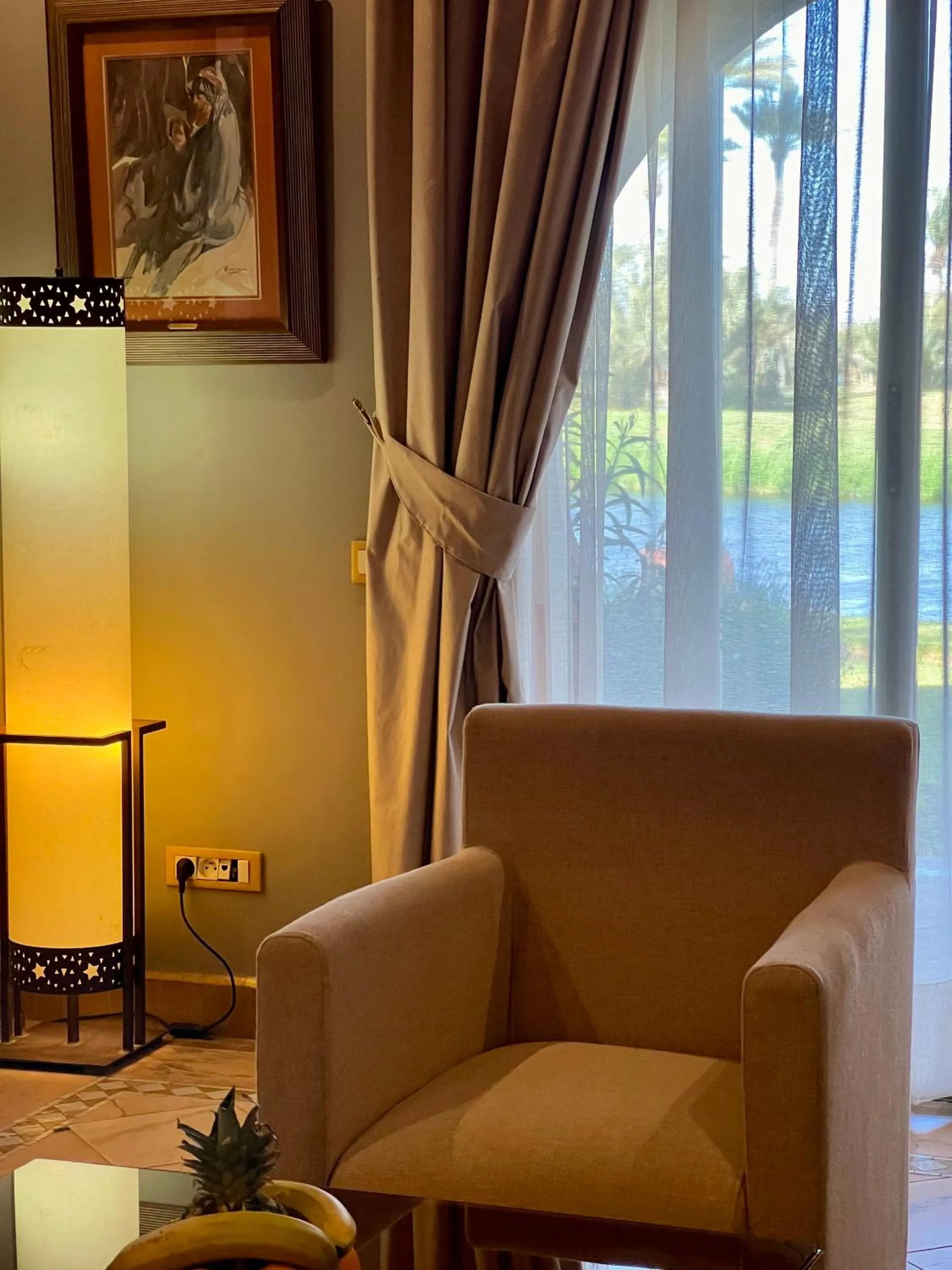 Living room in Pavillon du Golf - Palmeraie suites