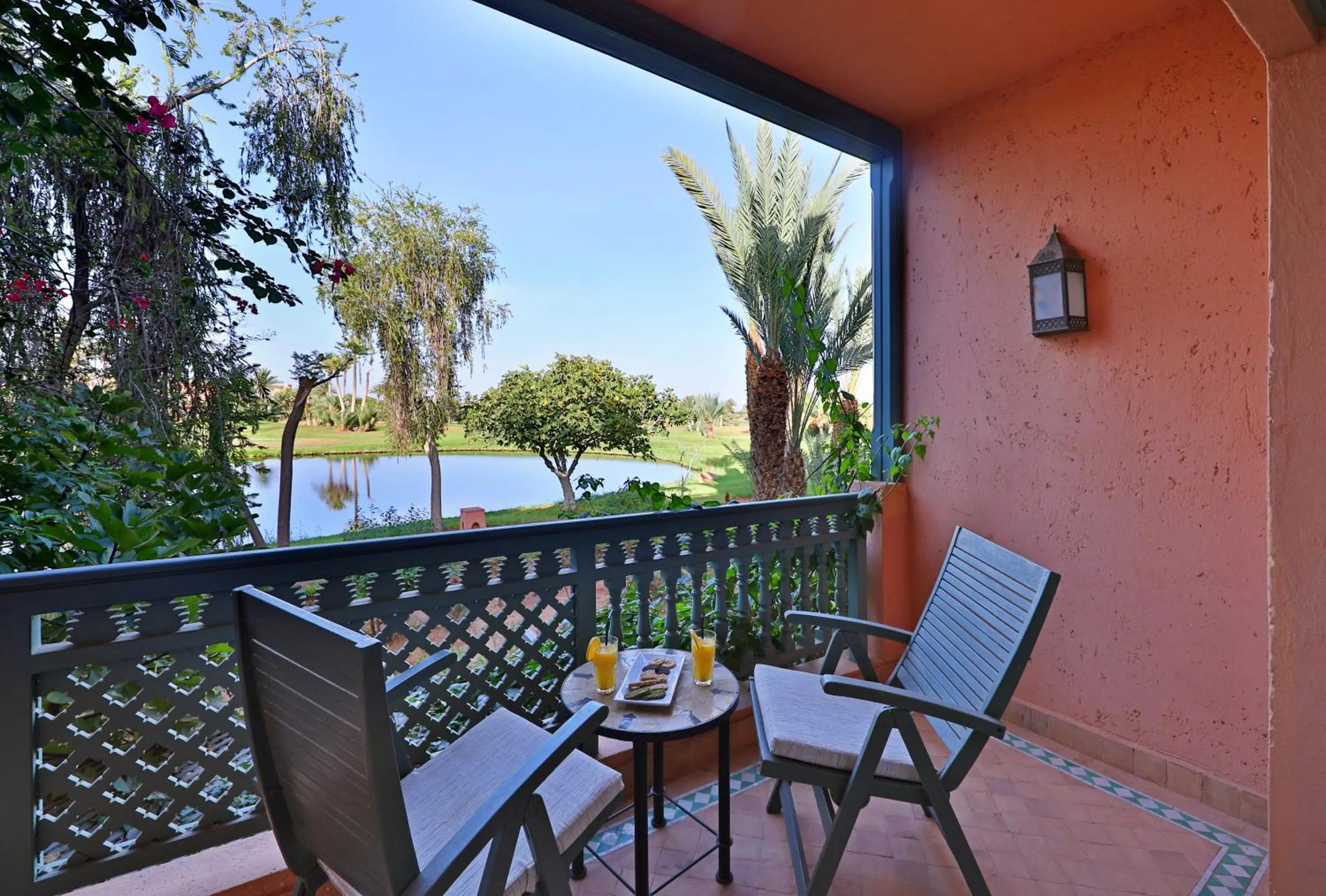 Natural landscape in Pavillon du Golf - Palmeraie suites